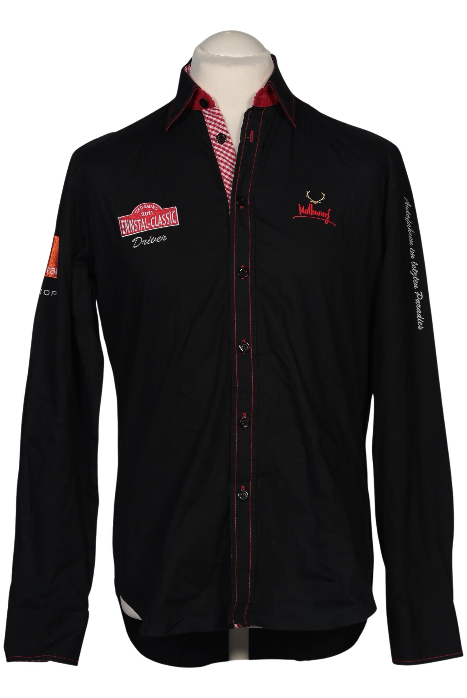 Thumbnail - Mothwurf Herren Hemd, schwarz, Gr. 48