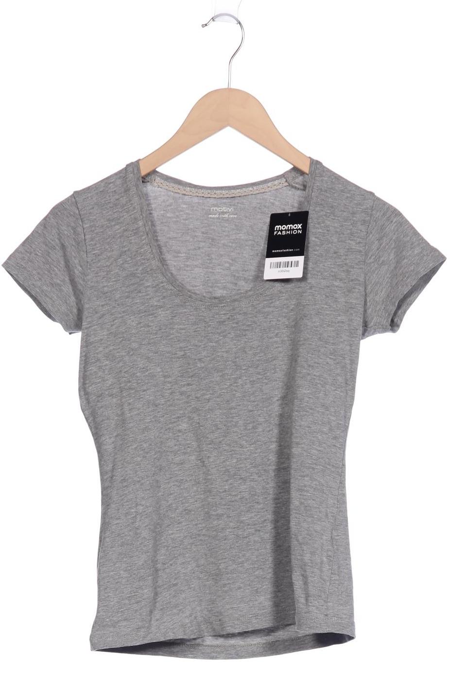 

Motivi Damen T-Shirt, grau, Gr. 36