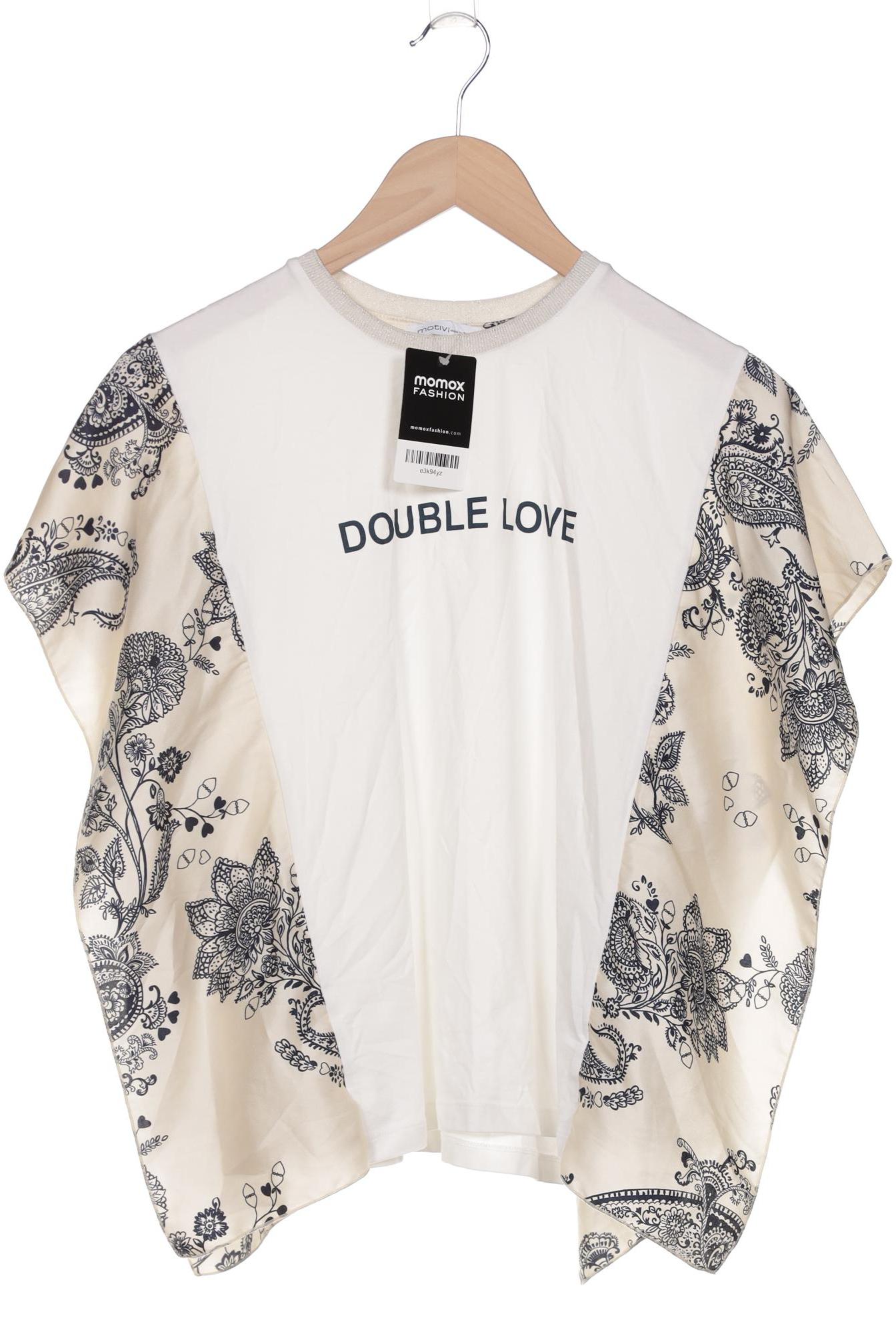 

Motivi Damen T-Shirt, weiß, Gr. 36