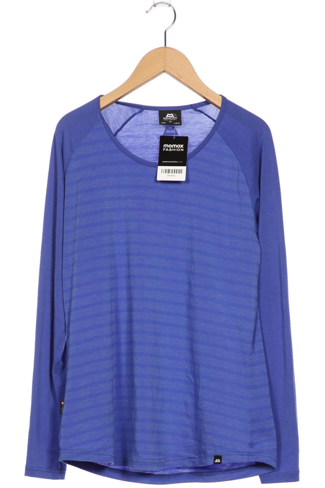 

Mountain Equipment Damen Langarmshirt, blau, Gr. 12