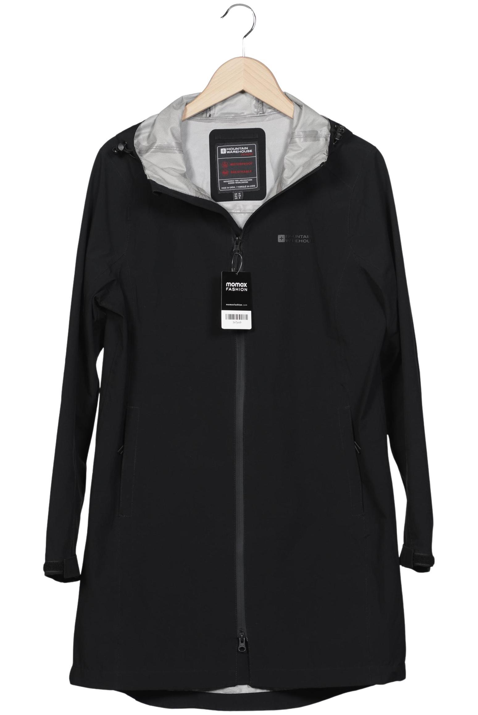 

Mountain Warehouse Damen Mantel, schwarz, Gr. 38