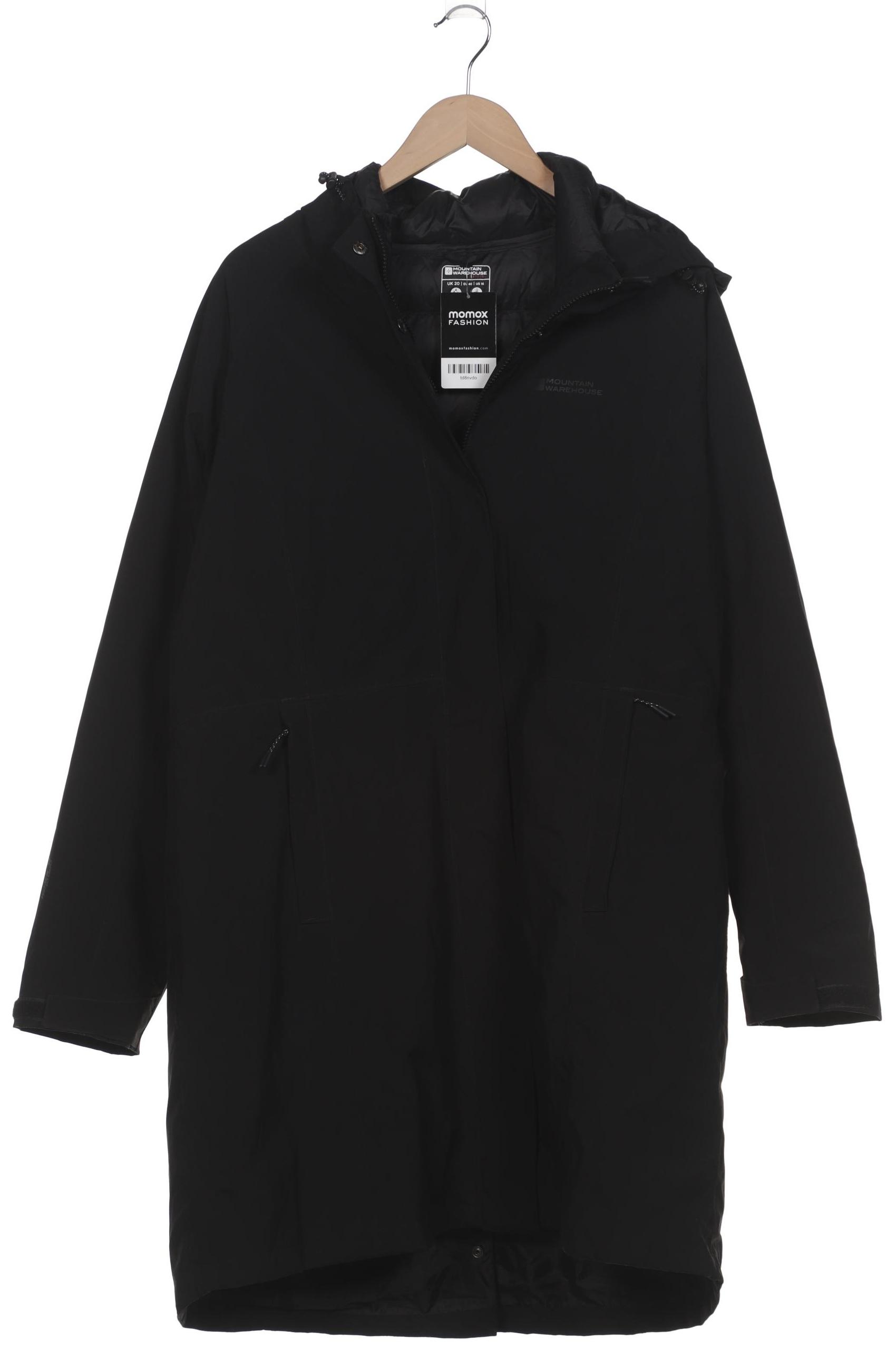 

Mountain Warehouse Damen Mantel, schwarz, Gr. 48