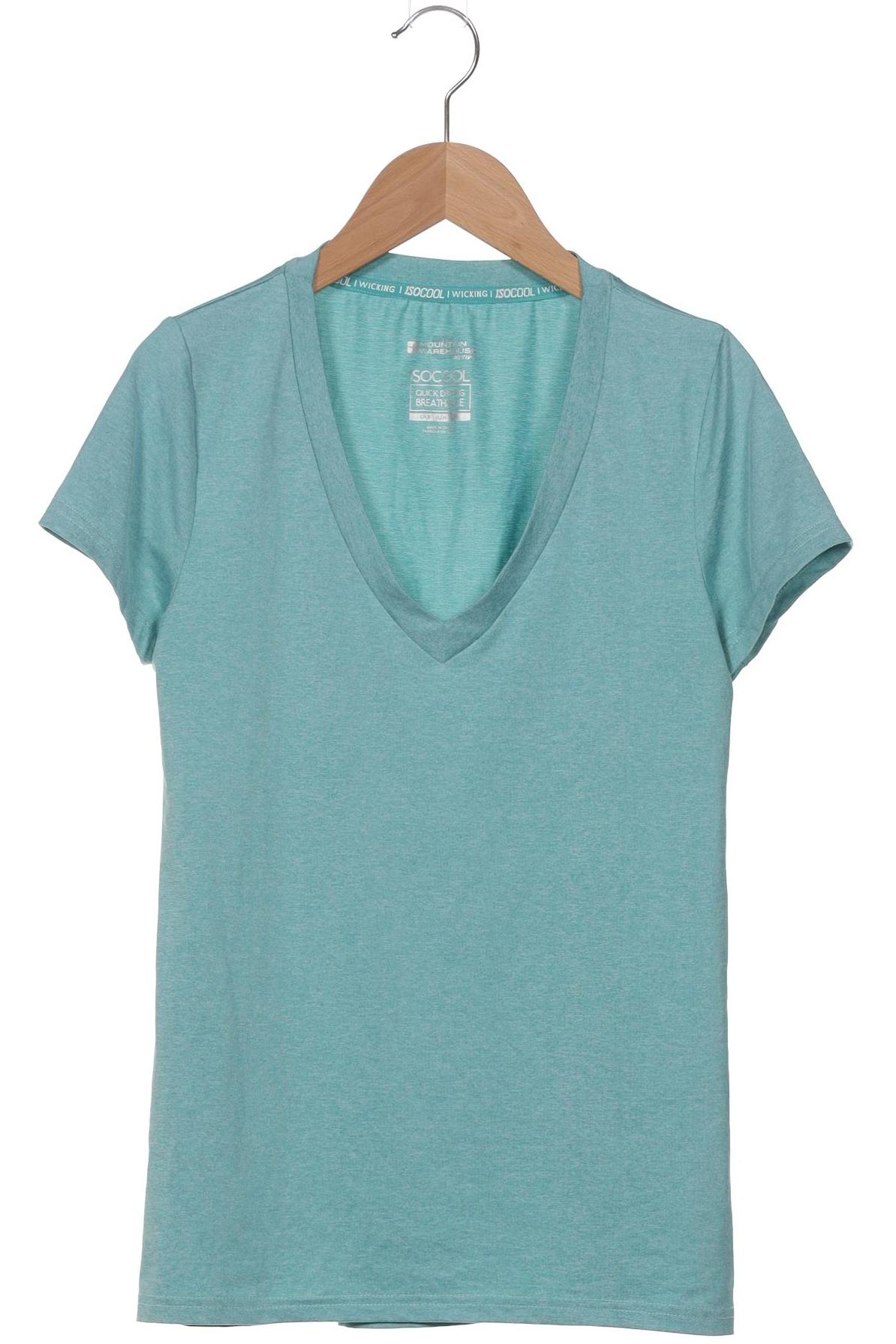 

Mountain Warehouse Damen T-Shirt, türkis, Gr. 36