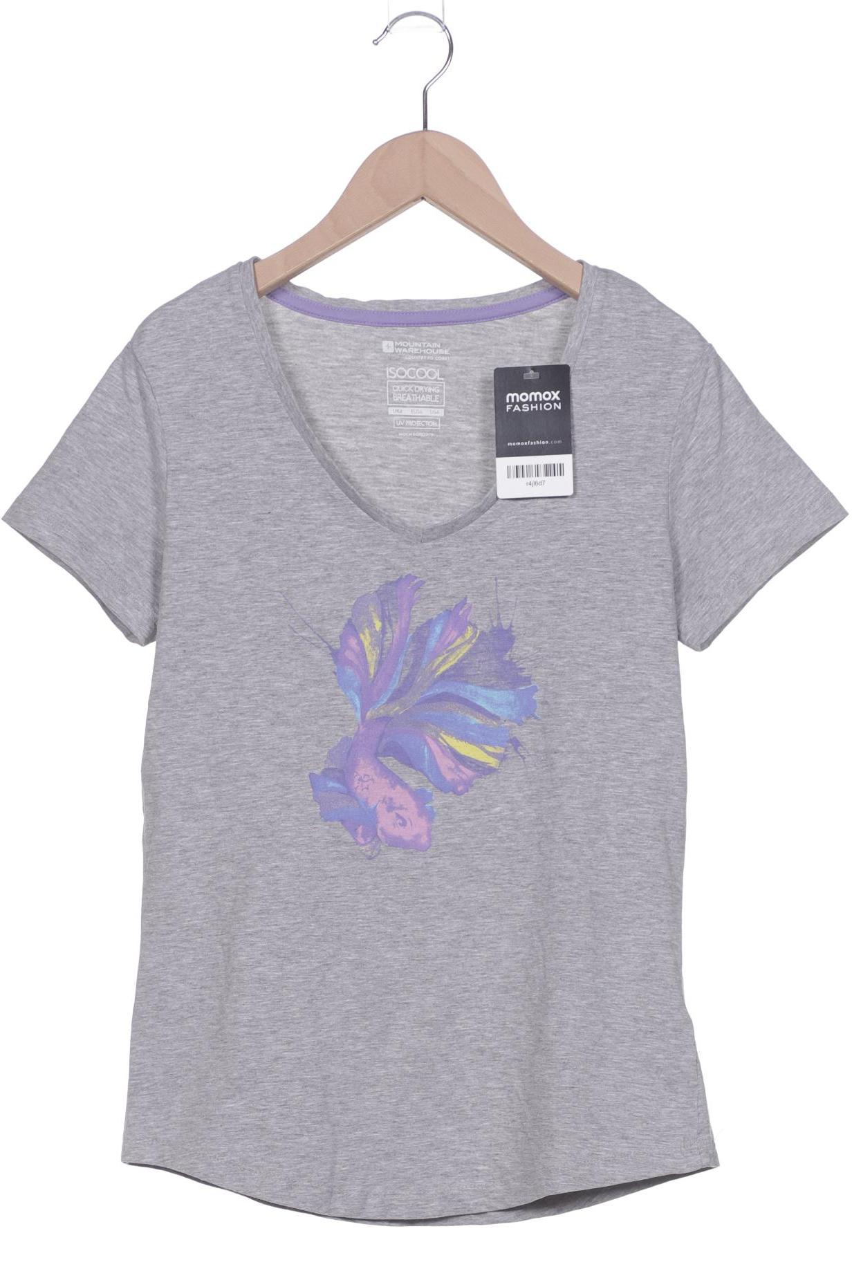 

Mountain Warehouse Damen T-Shirt, grau, Gr. 36