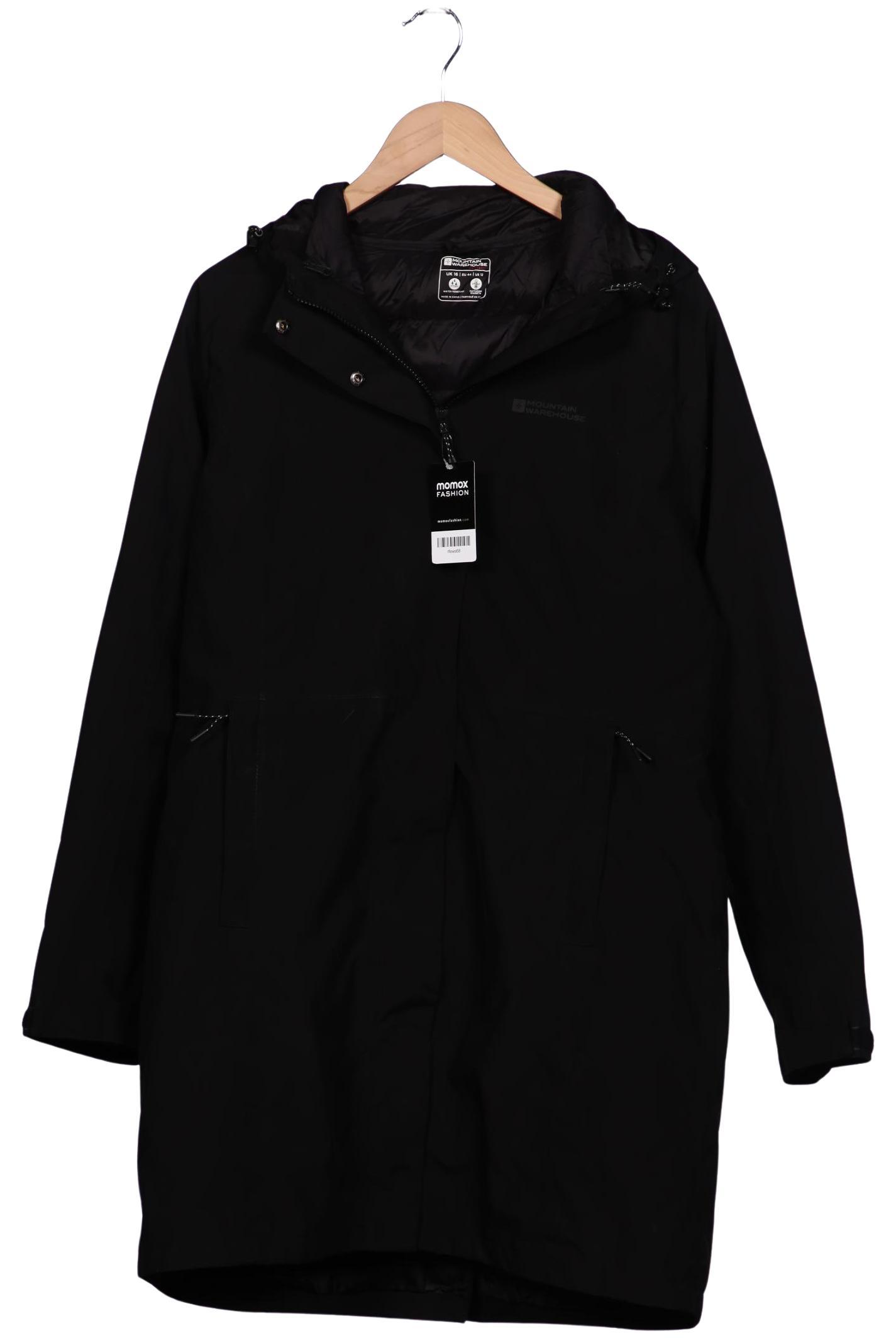

Mountain Warehouse Damen Mantel, schwarz, Gr. 44