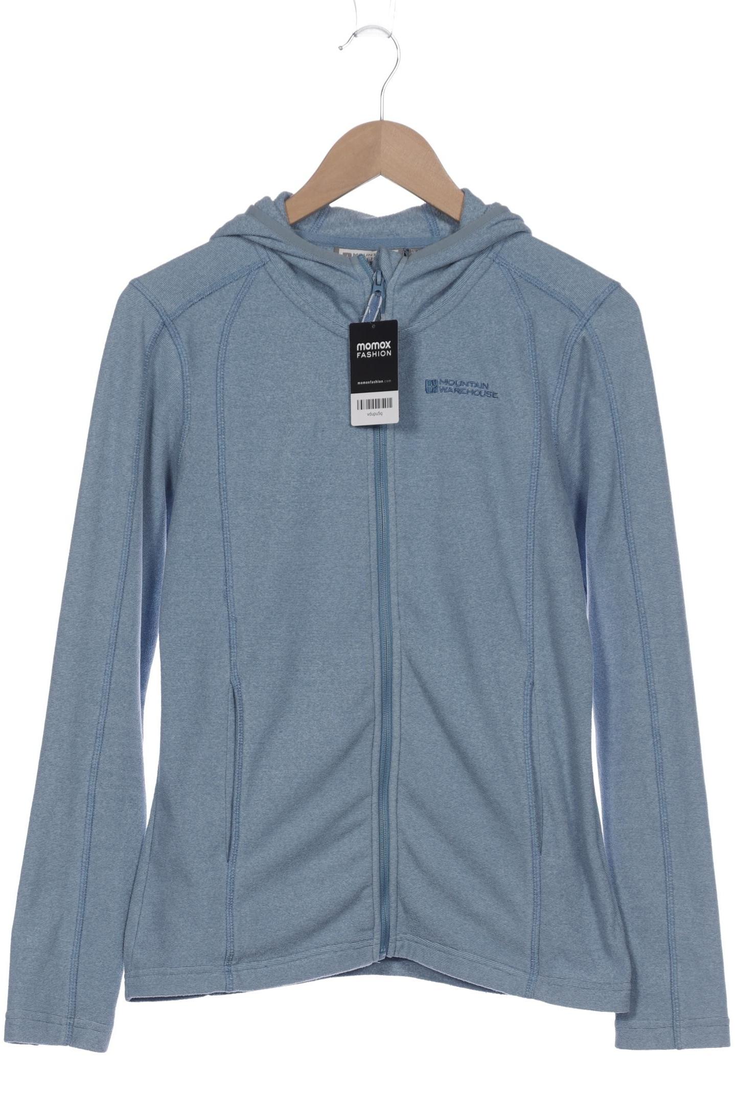 

Mountain Warehouse Damen Kapuzenpullover, hellblau, Gr. 36