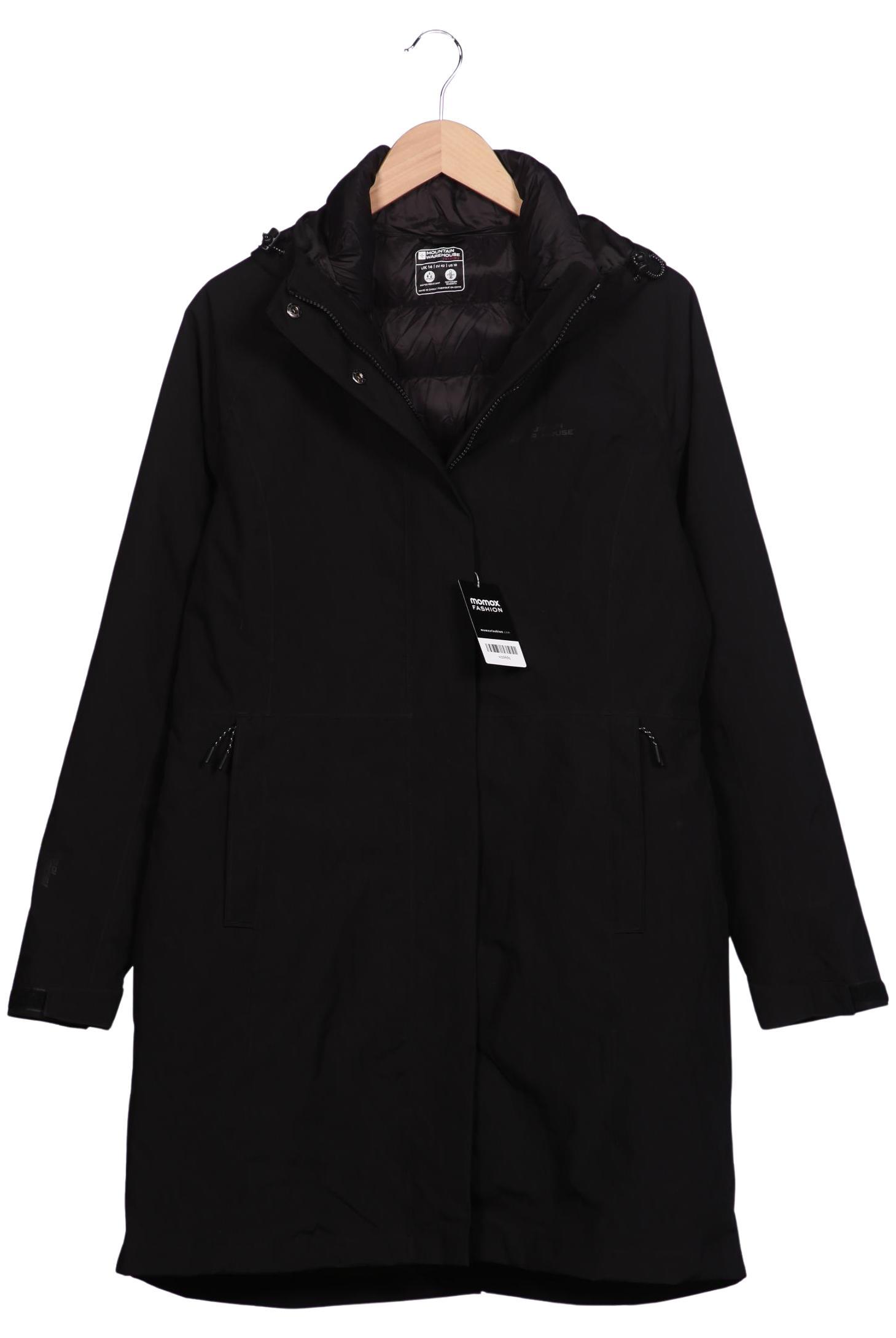 

Mountain Warehouse Damen Mantel, schwarz, Gr. 42