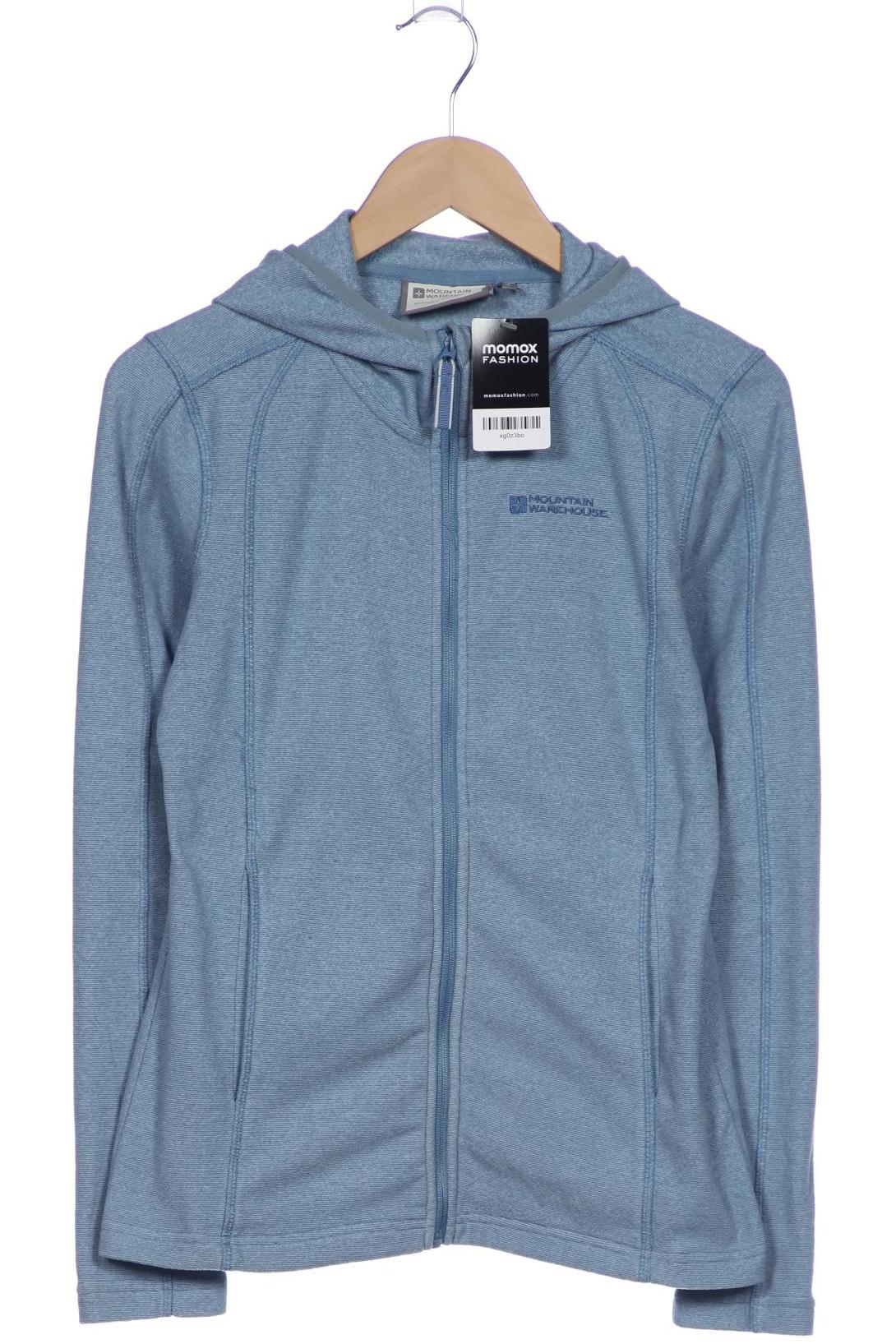 

Mountain Warehouse Damen Kapuzenpullover, hellblau, Gr. 36