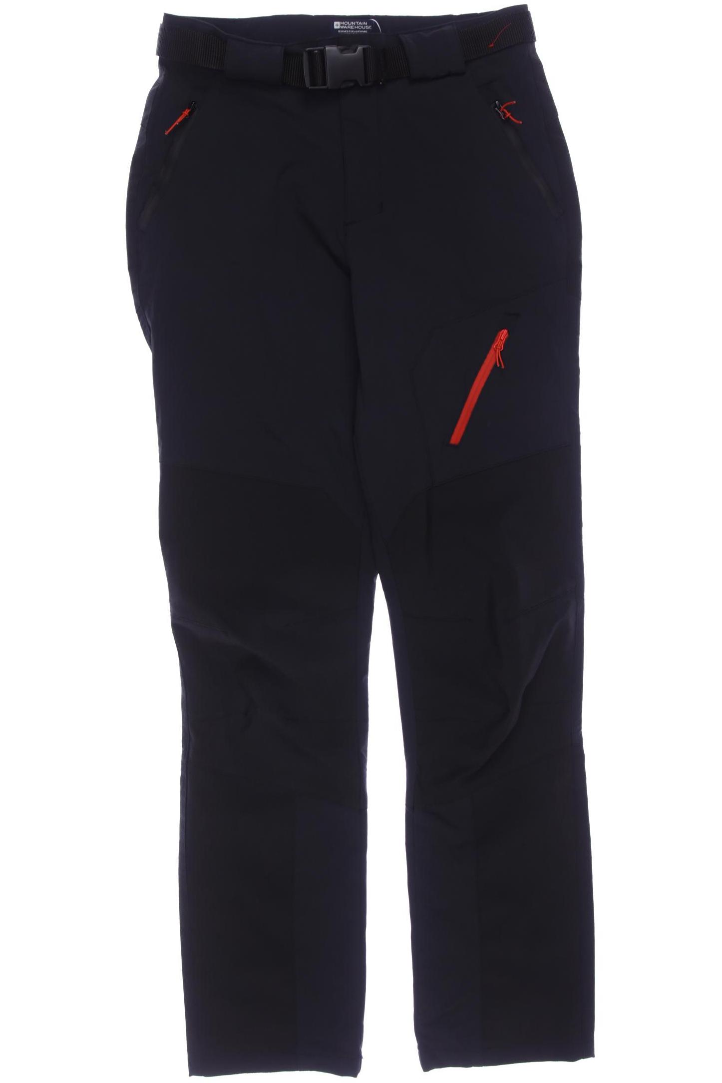 

Mountain Warehouse Herren Stoffhose, schwarz, Gr. 30