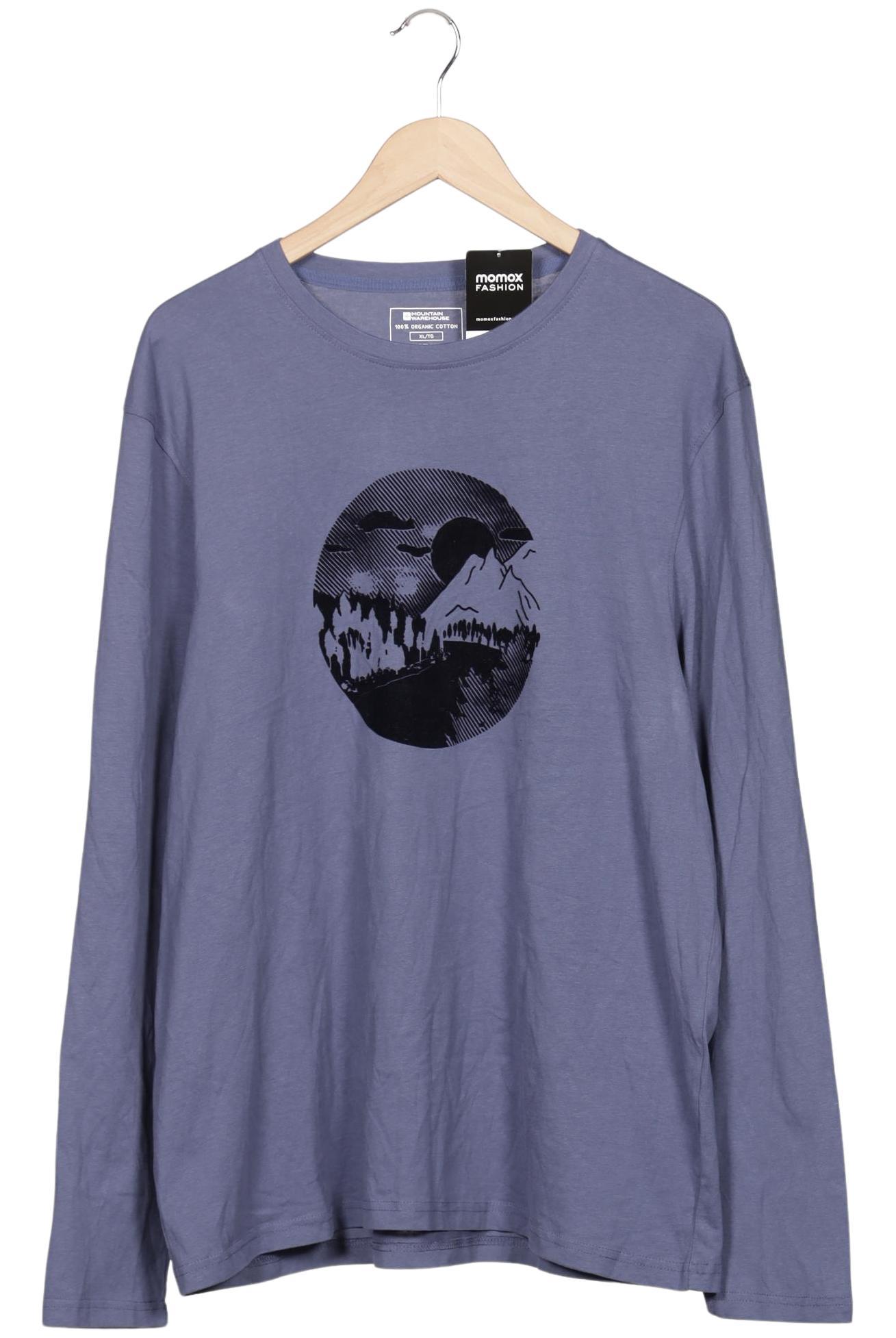 

Mountain Warehouse Herren Langarmshirt, blau, Gr. 54