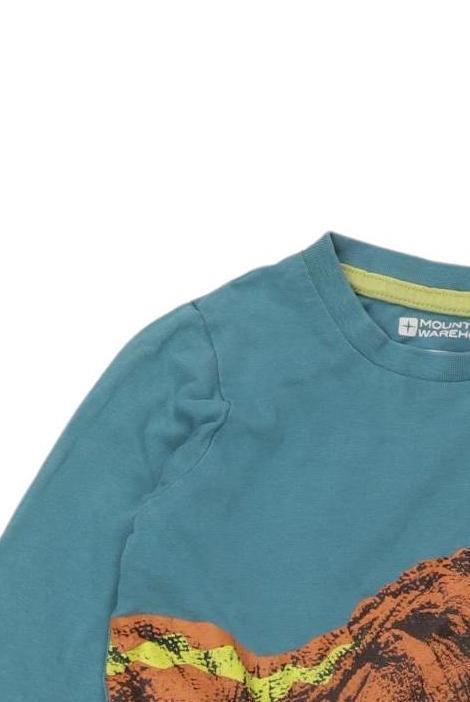Thumbnail - Mountain Warehouse Jungen Langarmshirt, türkis, Gr. 92