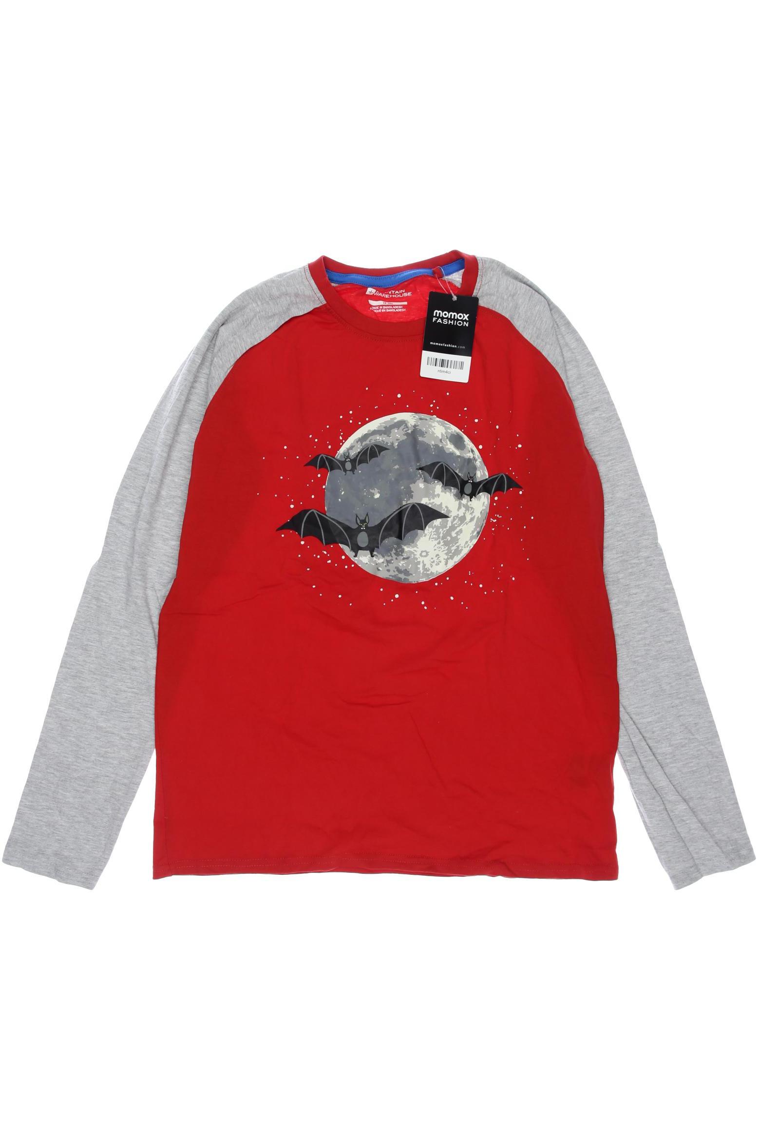 

Mountain Warehouse Herren Langarmshirt, rot, Gr. 164