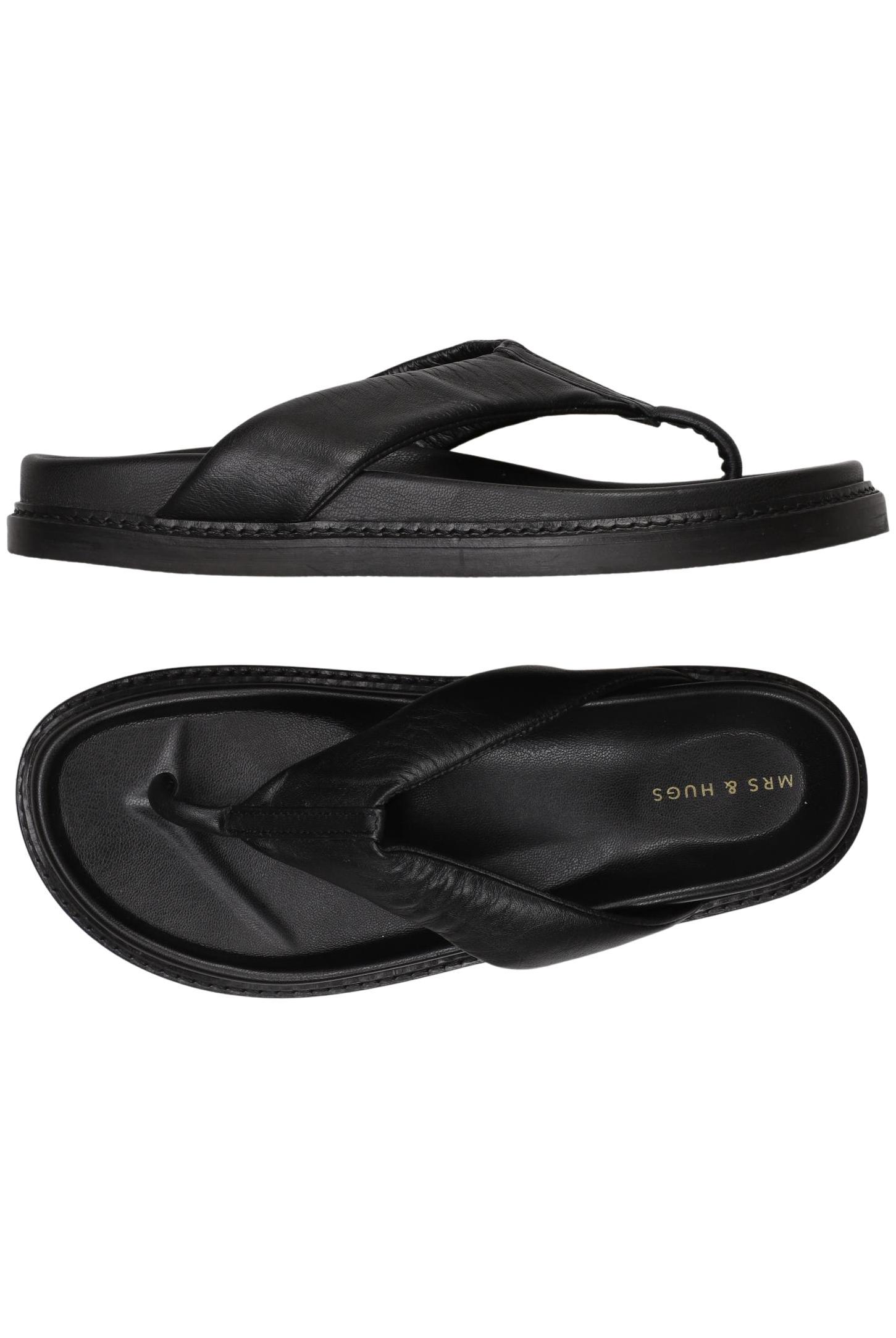 

Mrs Hugs Damen Sandale, schwarz, Gr. 37