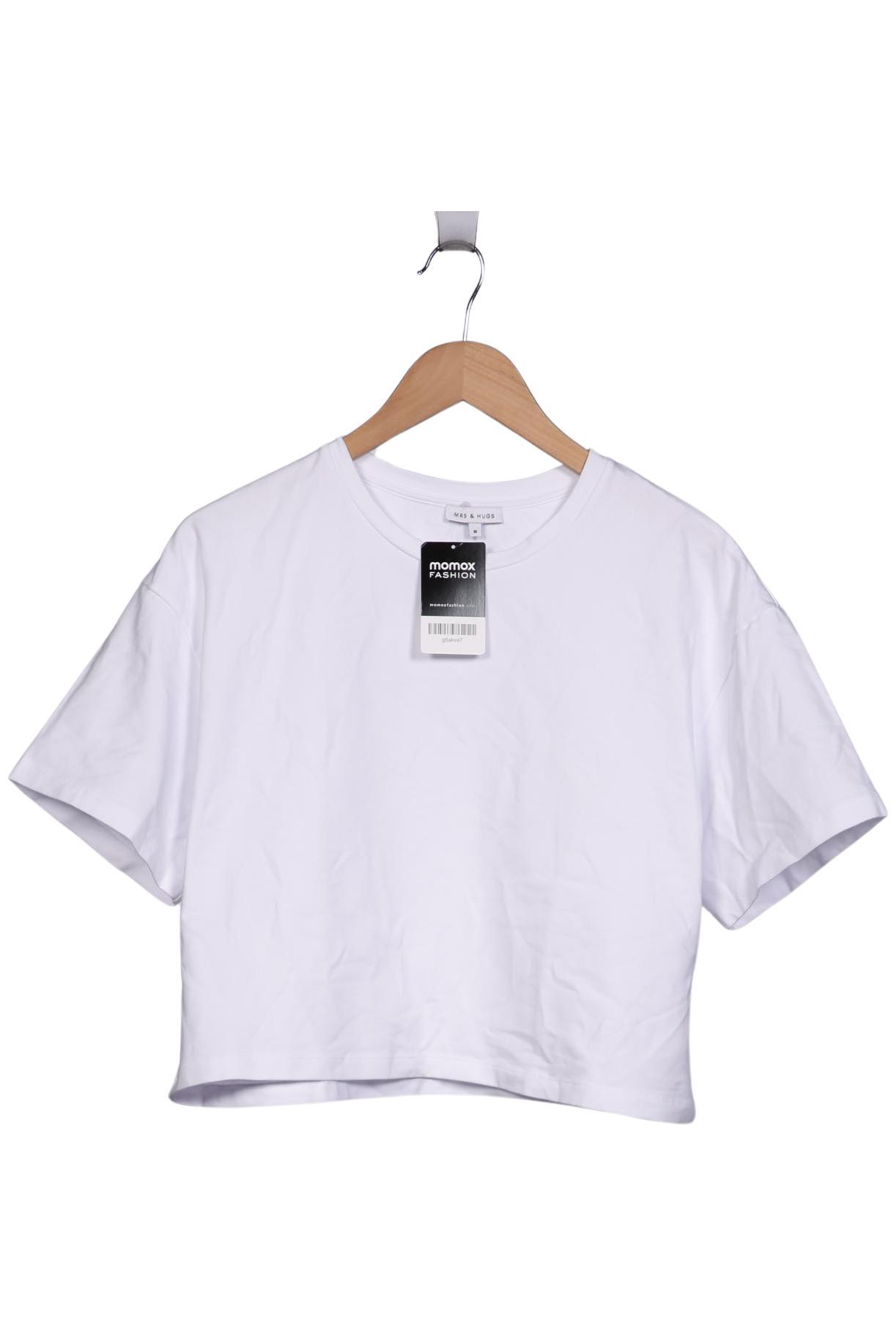

Mrs Hugs Damen T-Shirt, weiß, Gr. 38