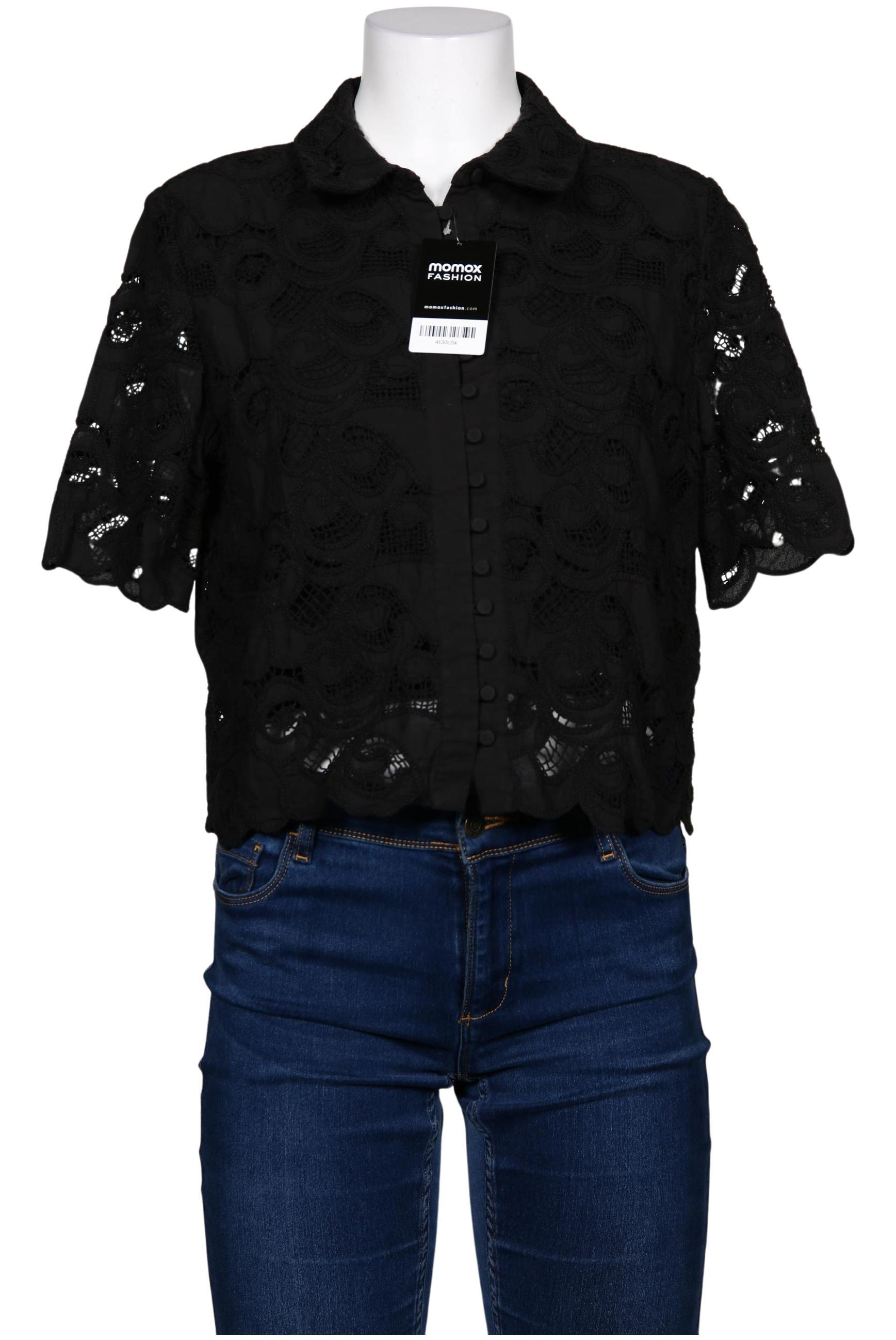 

Mrs Hugs Damen Bluse, schwarz, Gr. 44