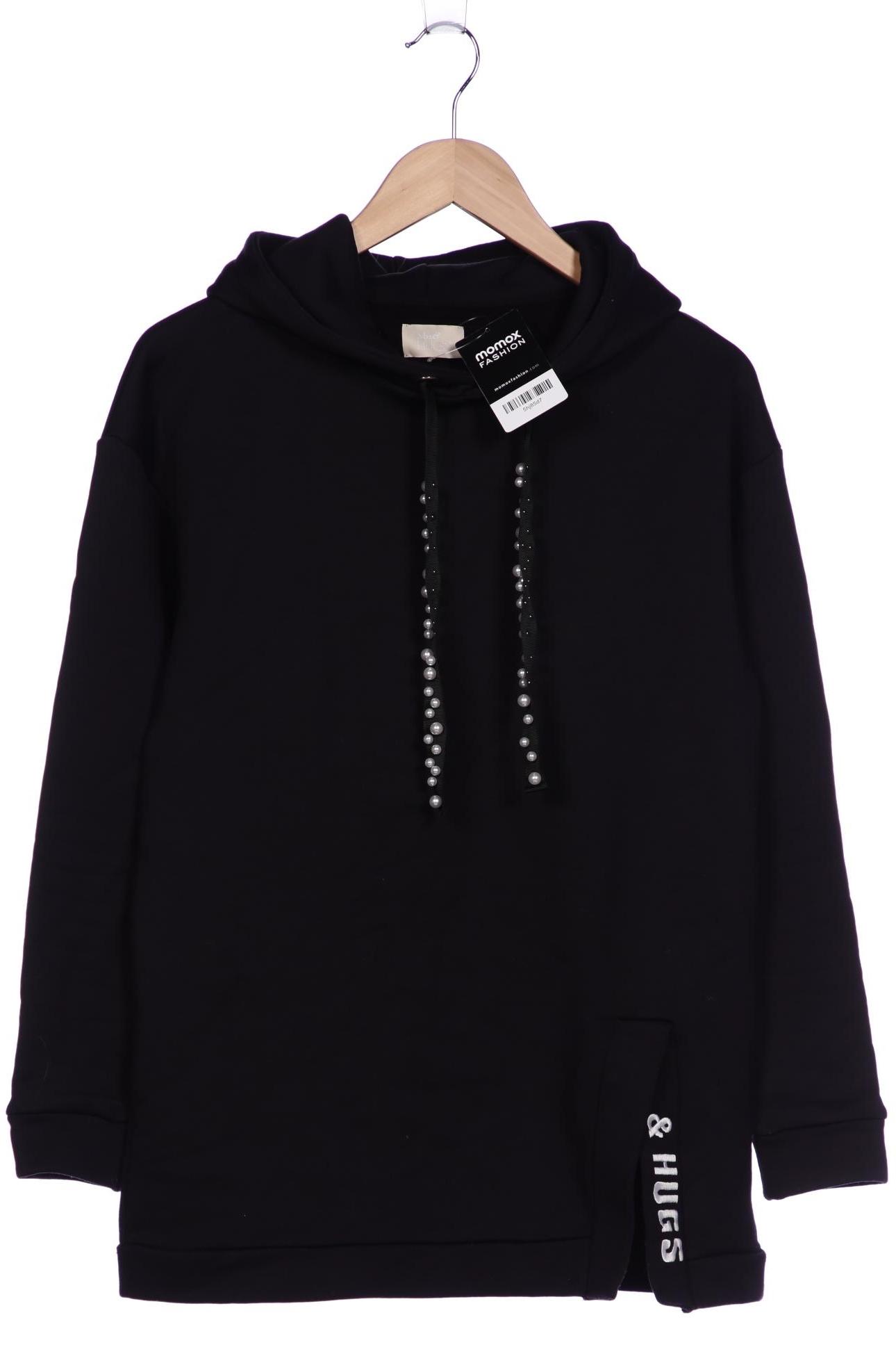 

Mrs Hugs Damen Kapuzenpullover, schwarz, Gr. 36