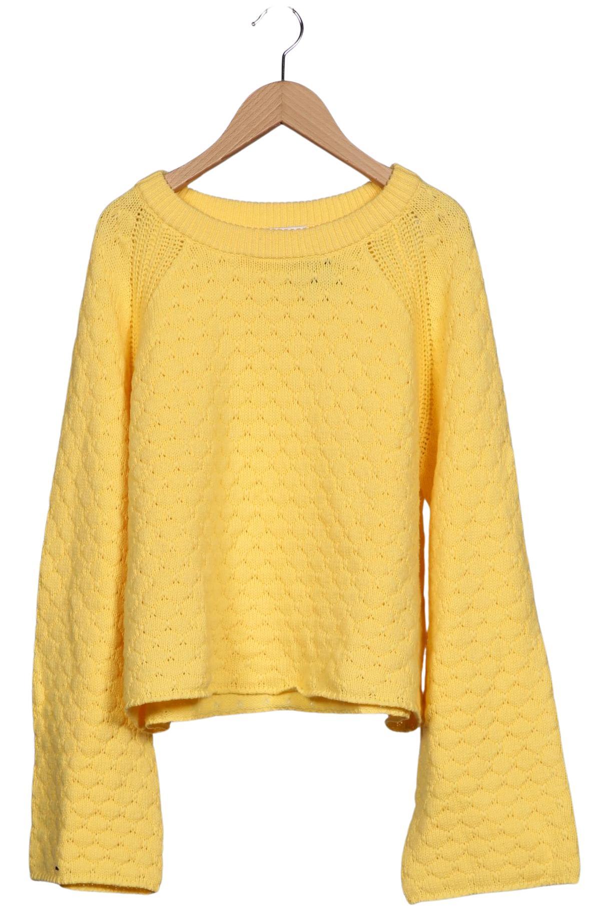 

Mrs Hugs Damen Pullover, gelb, Gr. 42