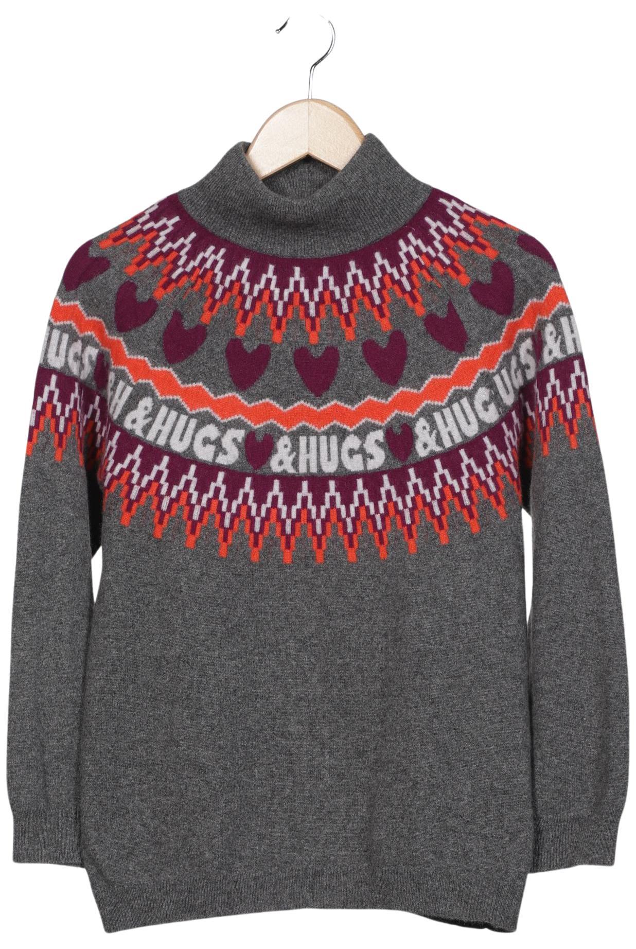 

Mrs Hugs Damen Pullover, grau, Gr. 38