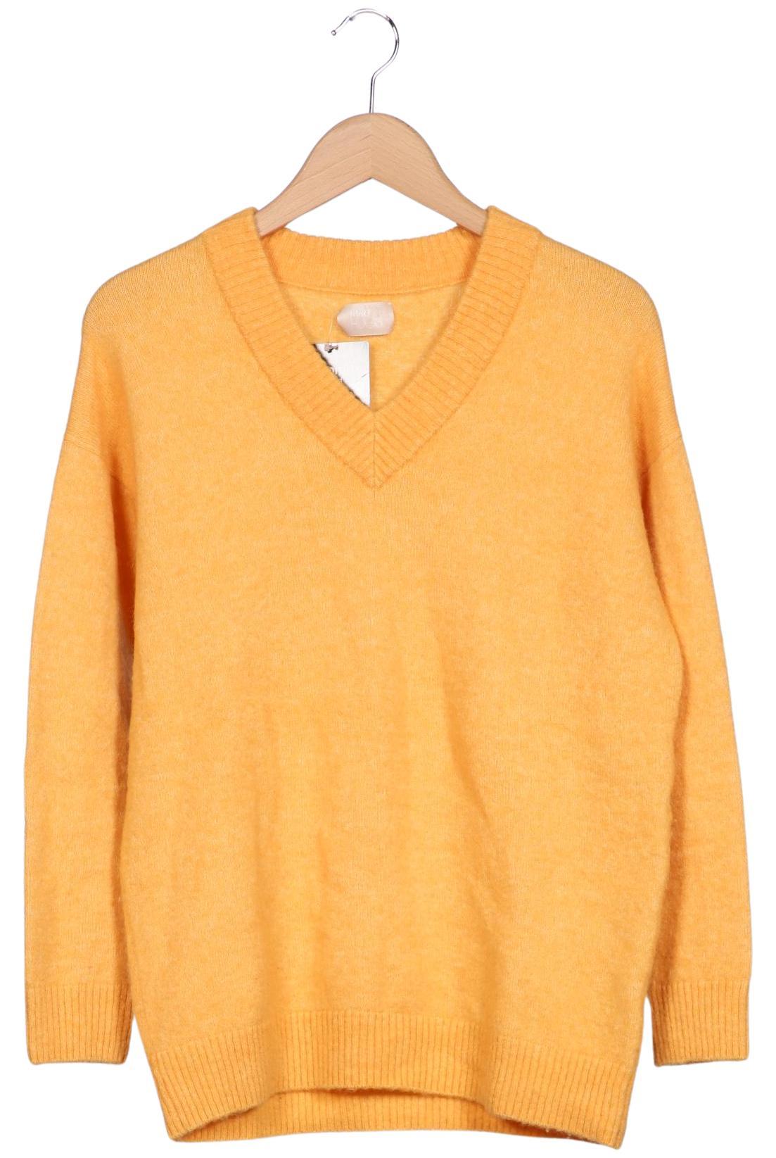 

Mrs Hugs Damen Pullover, gelb, Gr. 36