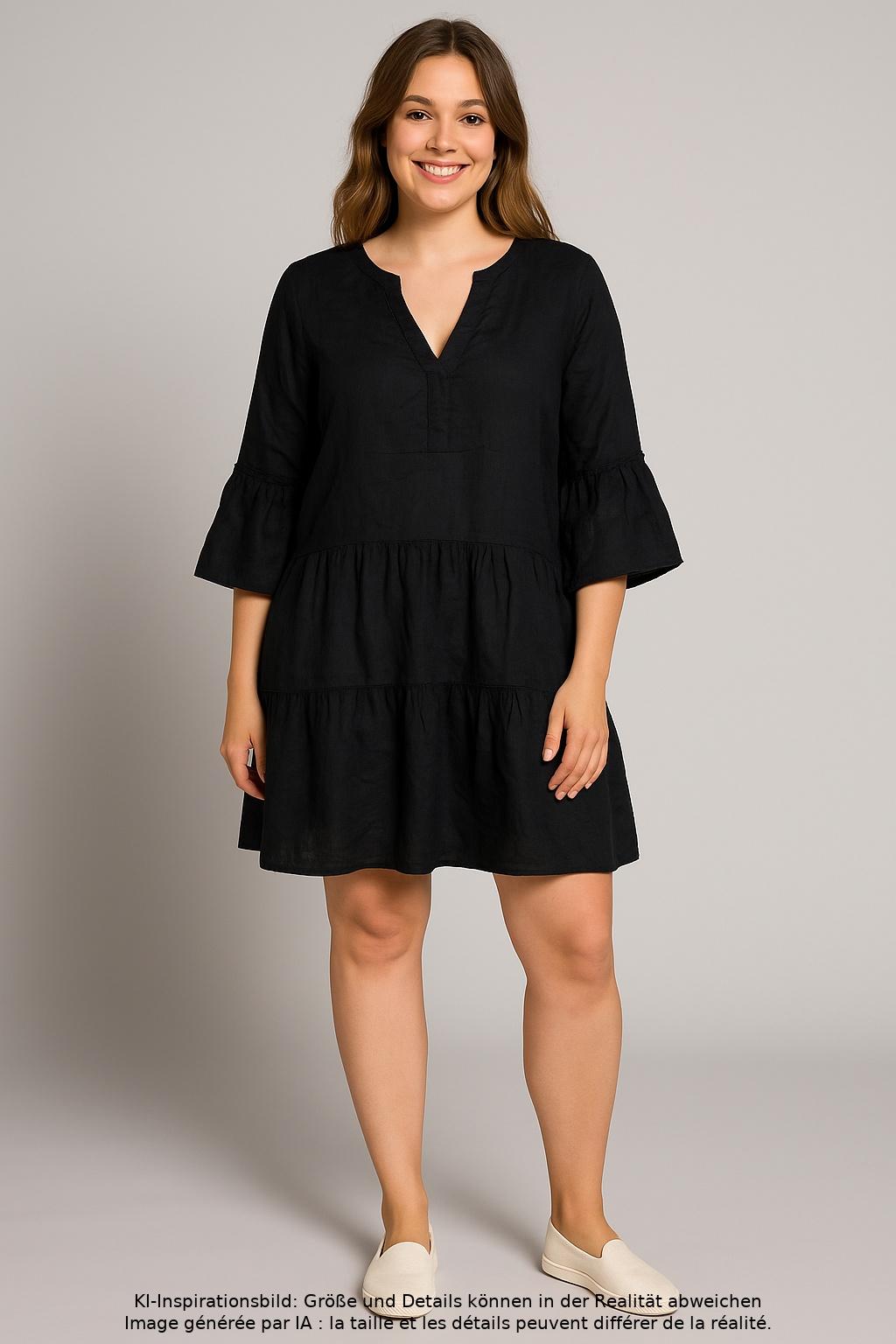 

Mrs Hugs Damen Kleid, schwarz, Gr. 38