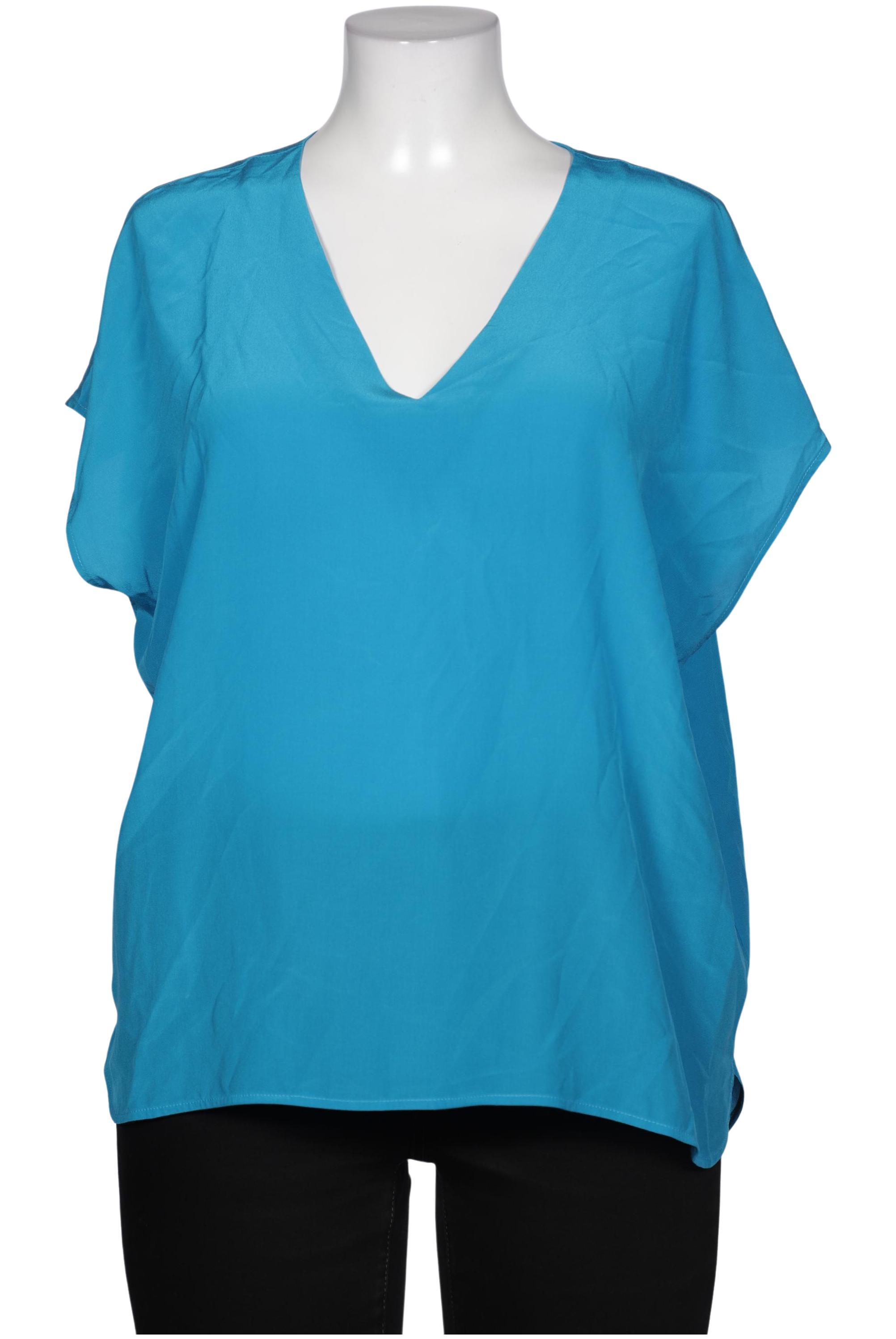 

Mrs Hugs Damen Bluse, blau, Gr. 46