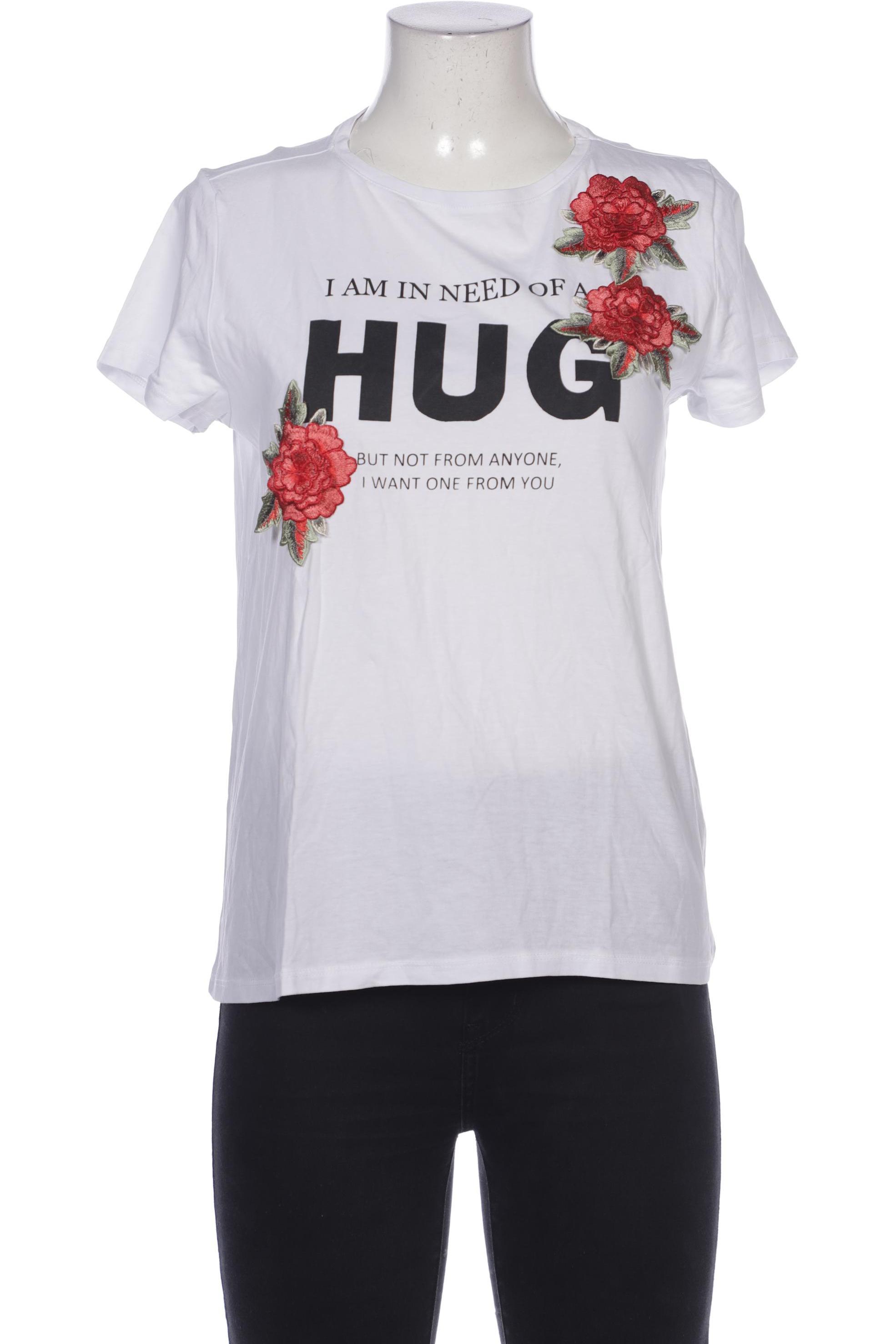 

Mrs Hugs Damen T-Shirt, weiß, Gr. 42