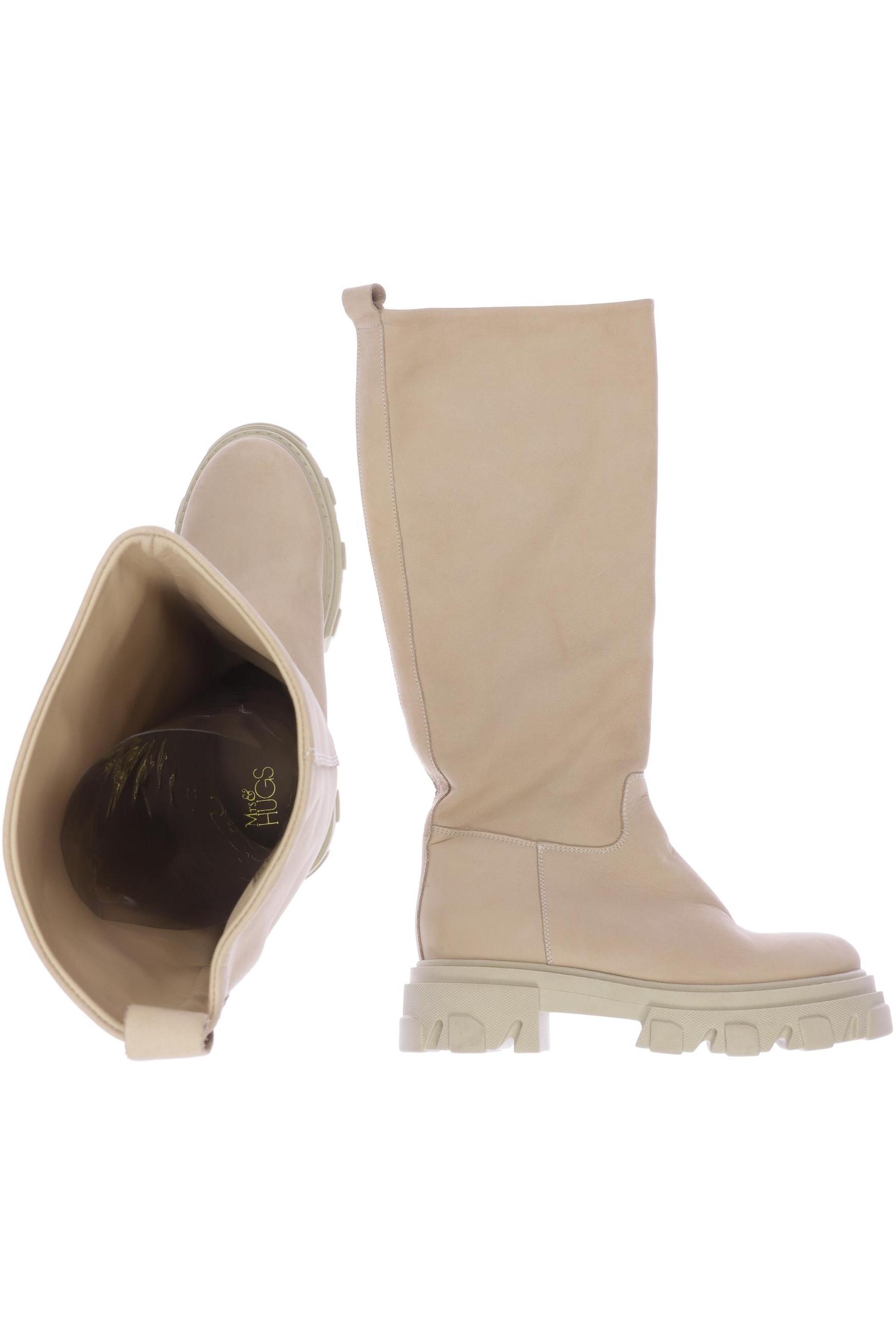 

Mrs Hugs Damen Stiefel, beige, Gr. 40