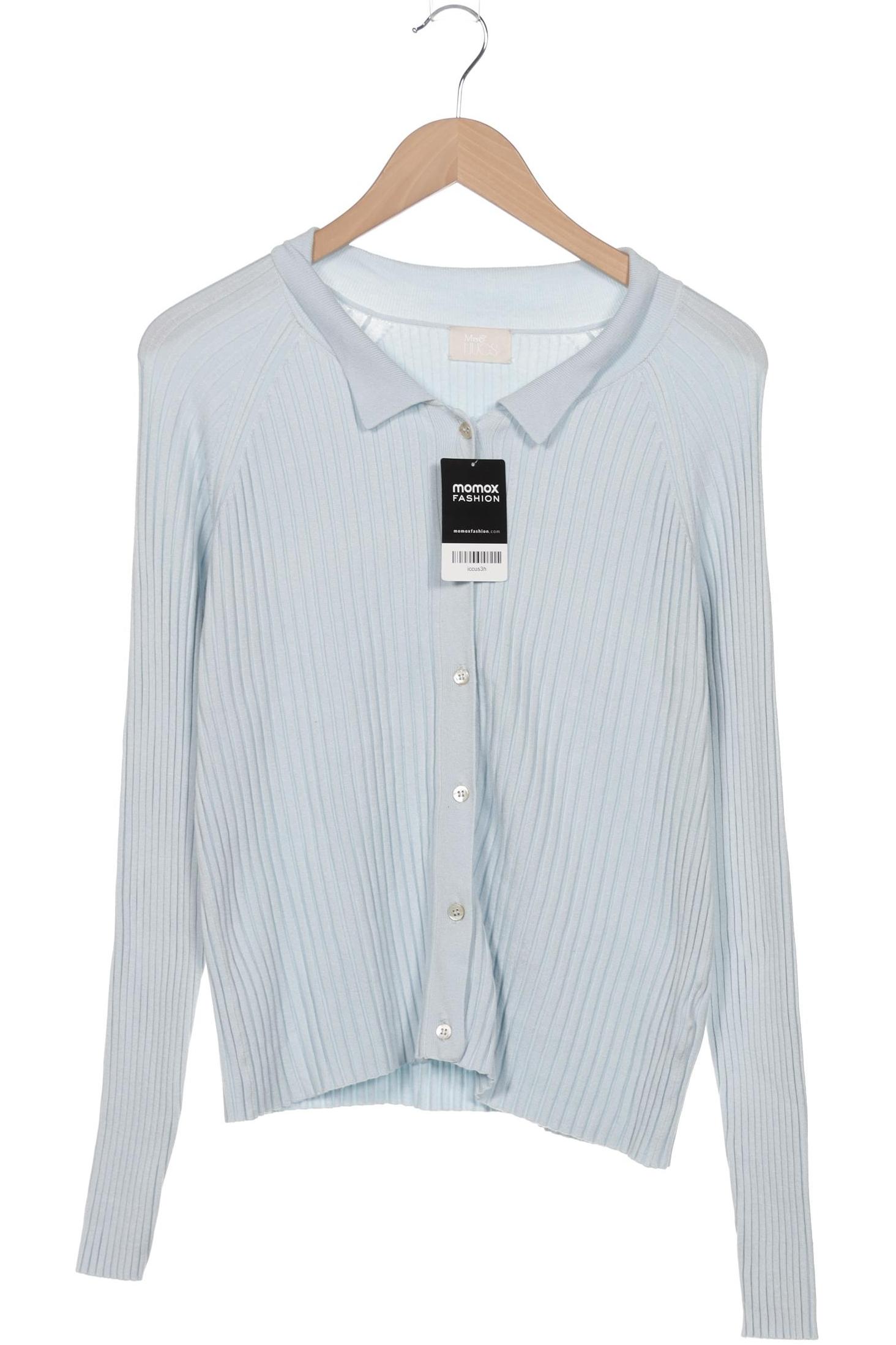 

Mrs Hugs Damen Strickjacke, hellblau, Gr. 44