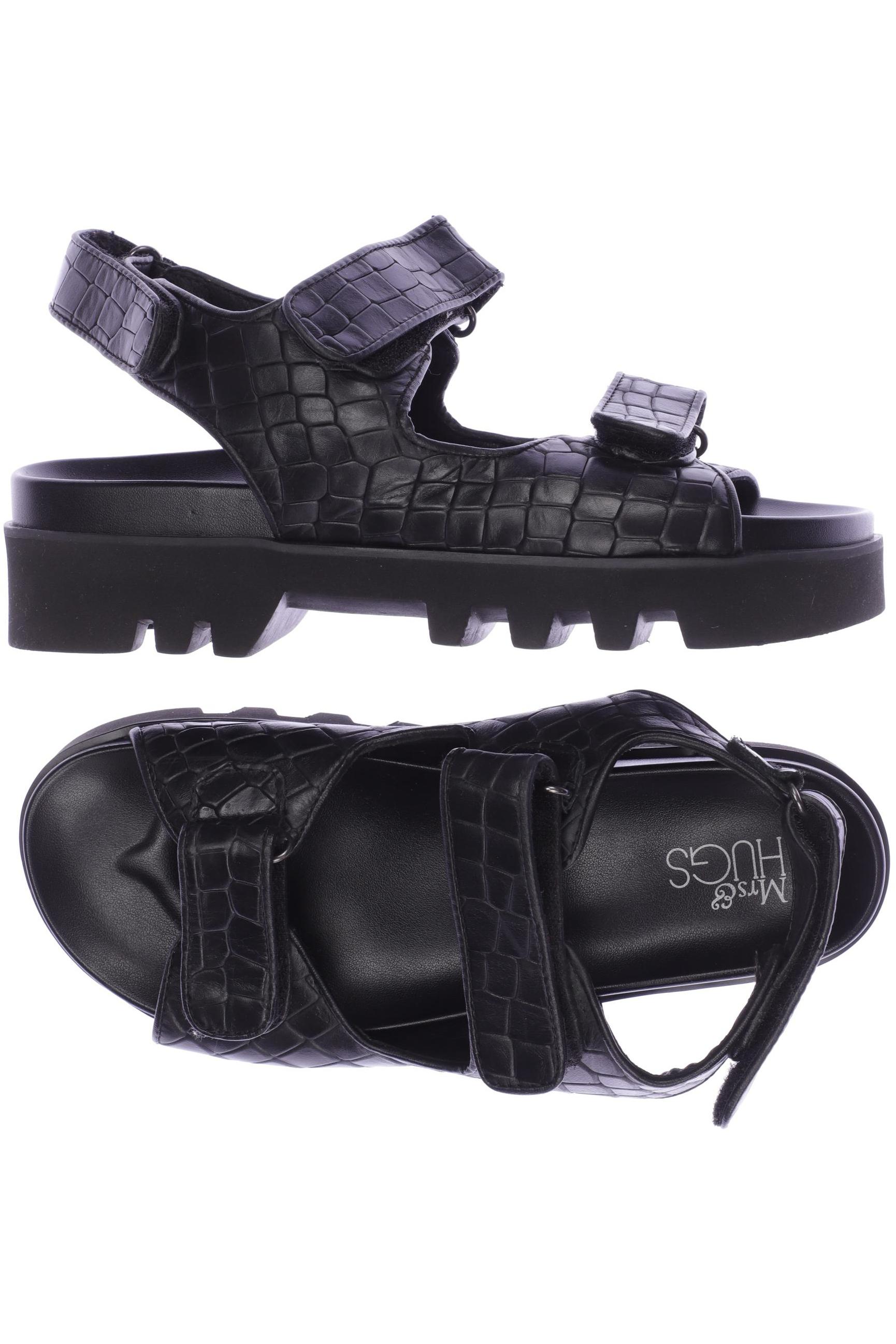 

Mrs HUGS Damen Sandale, schwarz