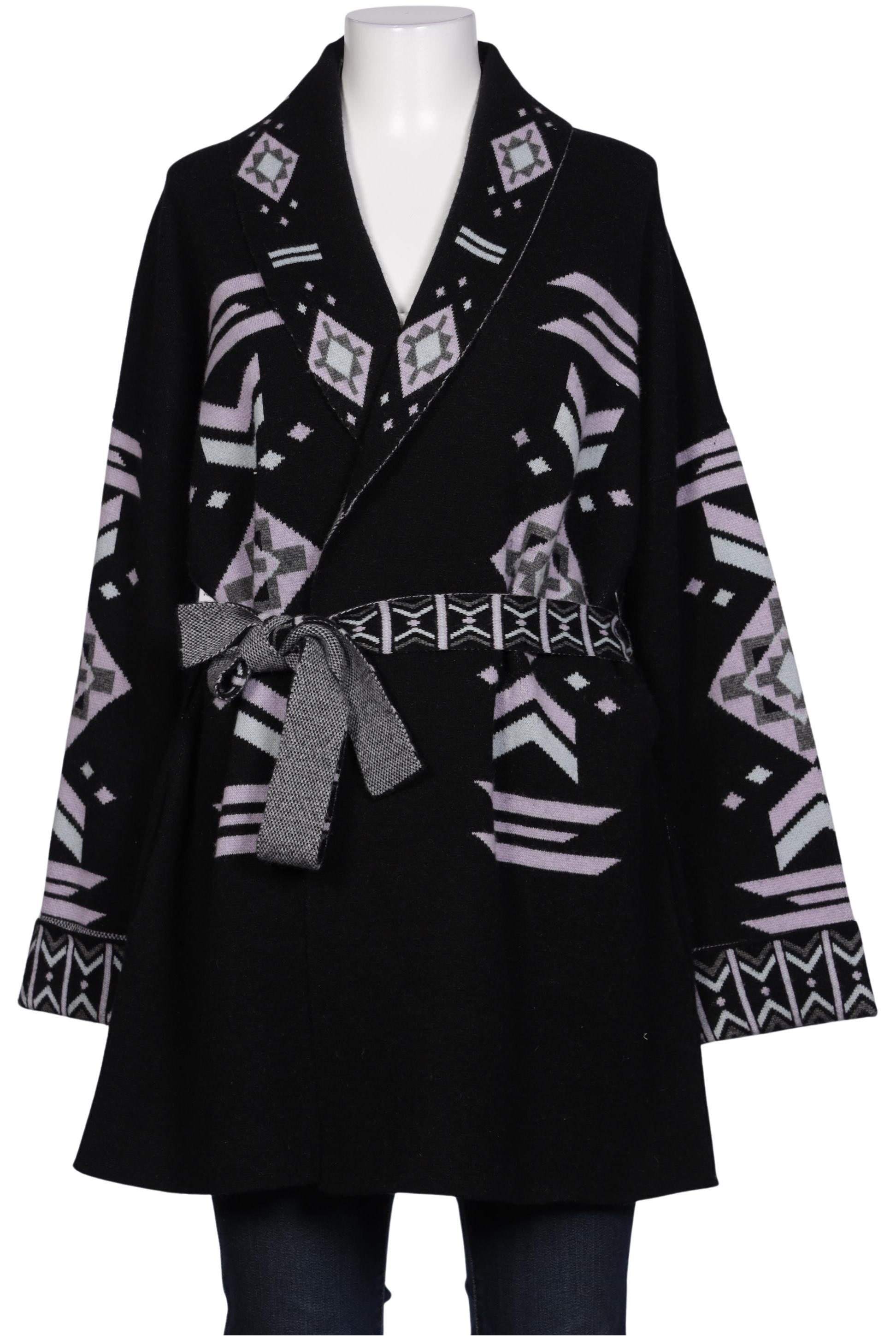 

Mrs Hugs Damen Strickjacke, schwarz, Gr. 38