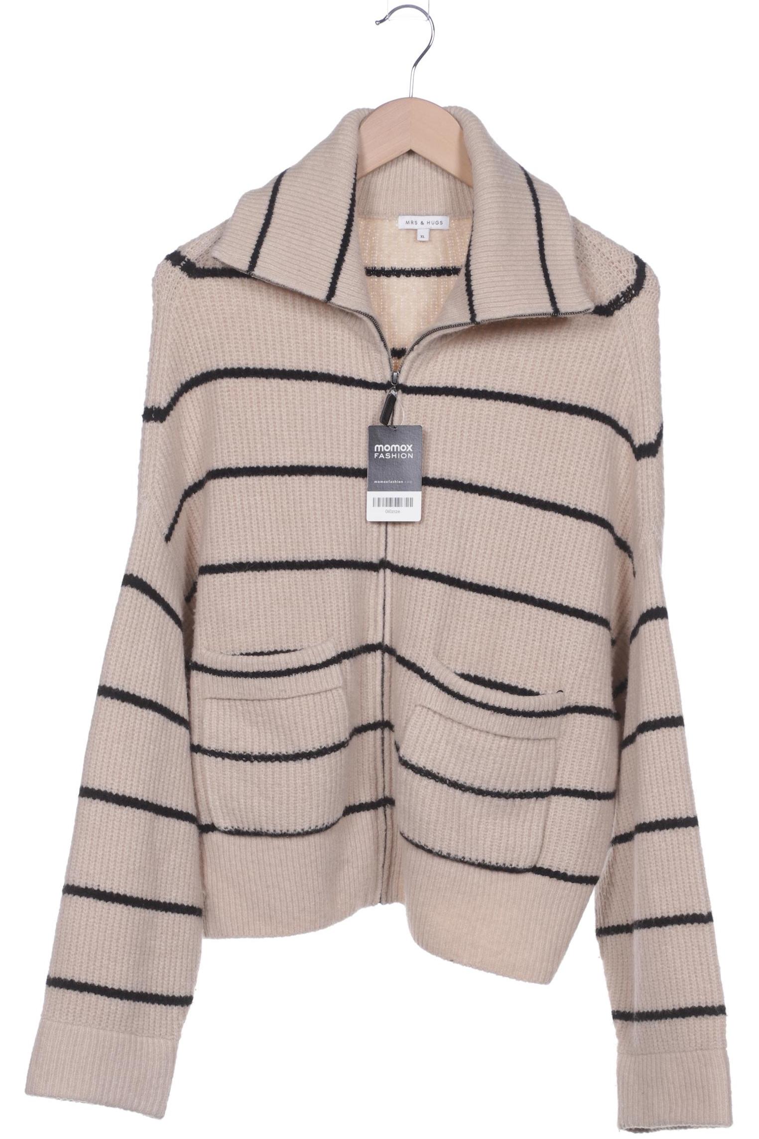 

Mrs Hugs Damen Strickjacke, beige, Gr. 44