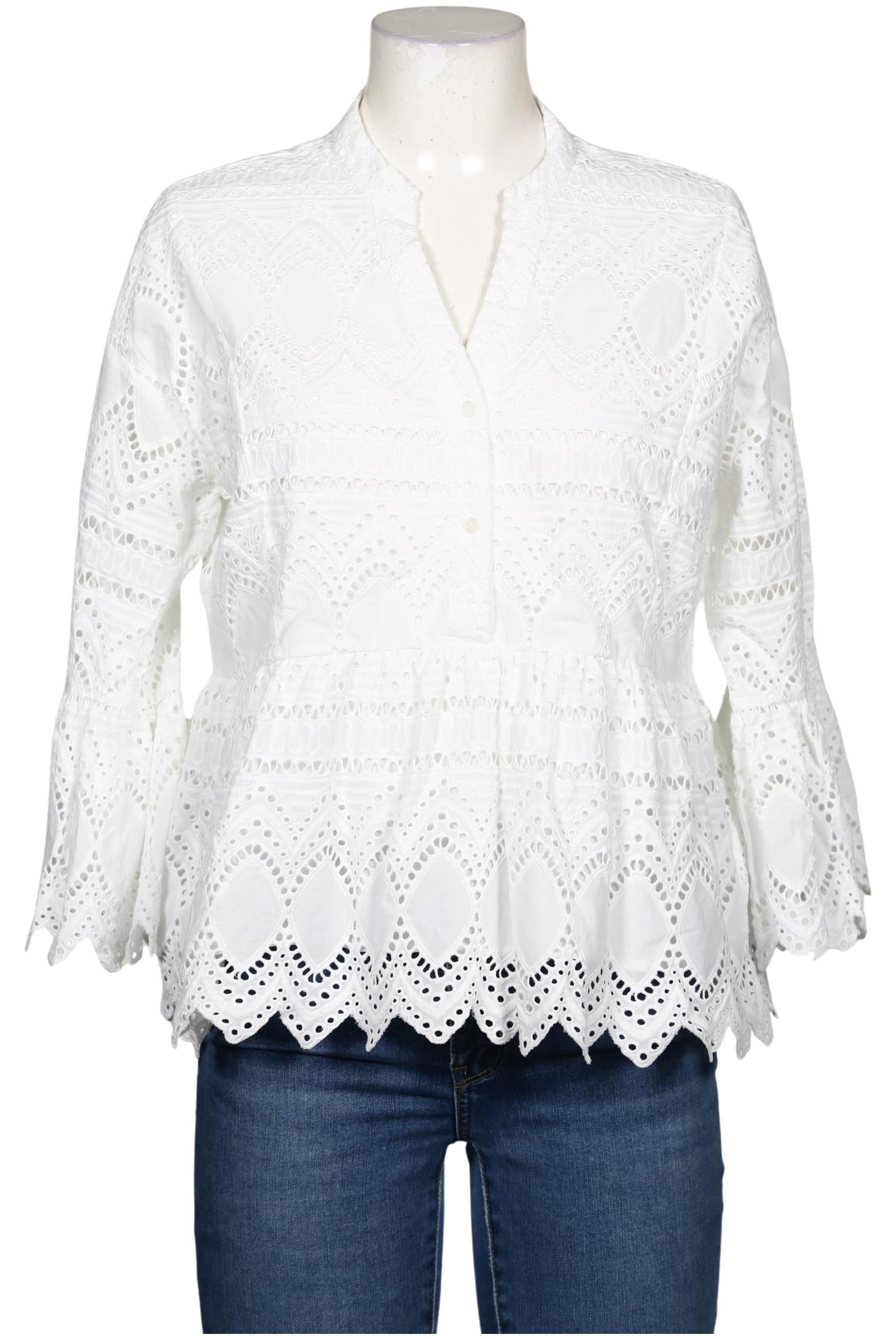 

Mrs Hugs Damen Bluse, weiß, Gr. 42