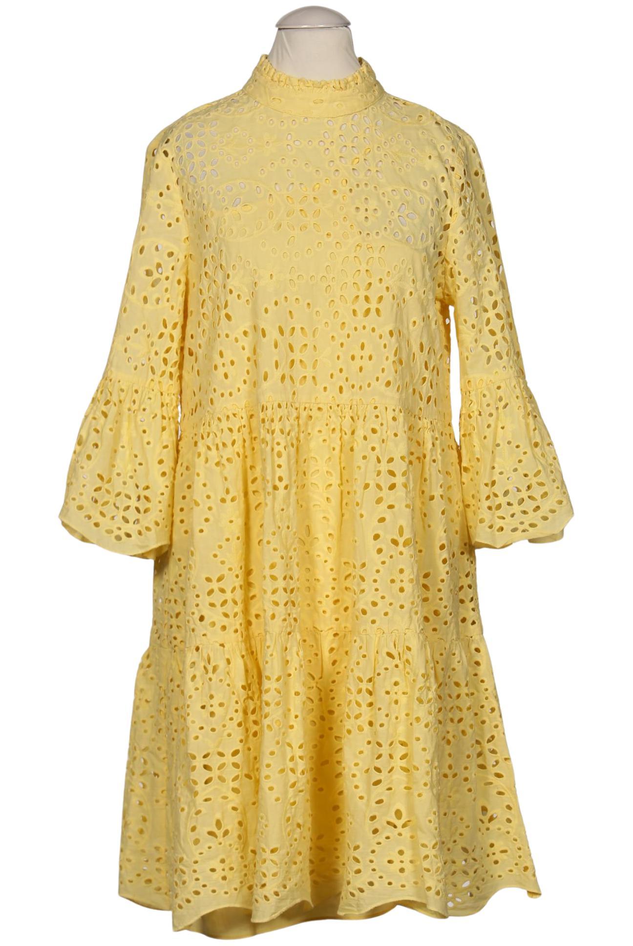 

Mrs Hugs Damen Kleid, gelb, Gr. 34