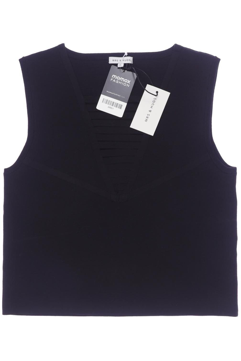 

Mrs Hugs Damen Top, schwarz, Gr. 44