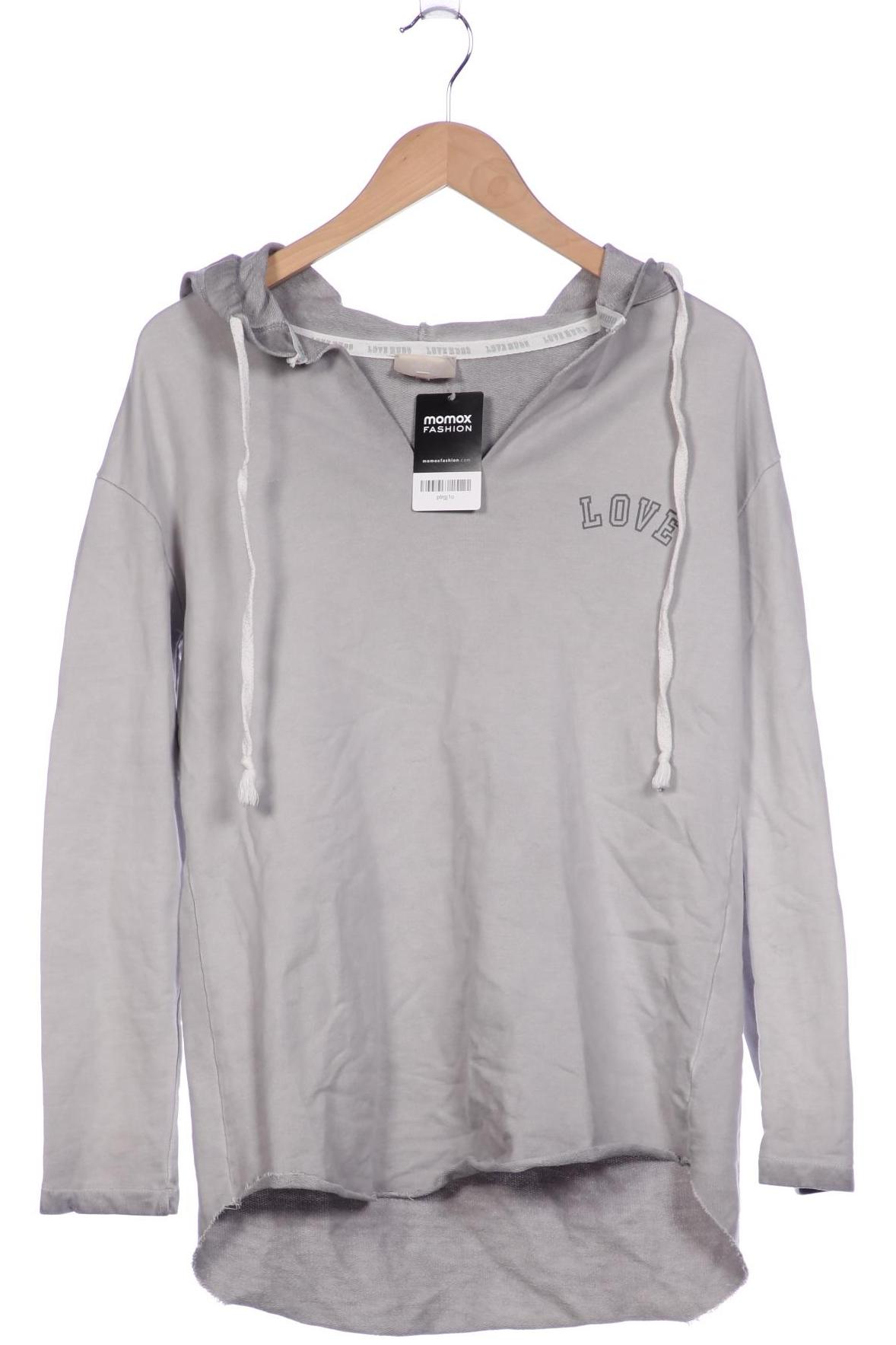 

Mrs Hugs Damen Kapuzenpullover, grau, Gr. 38