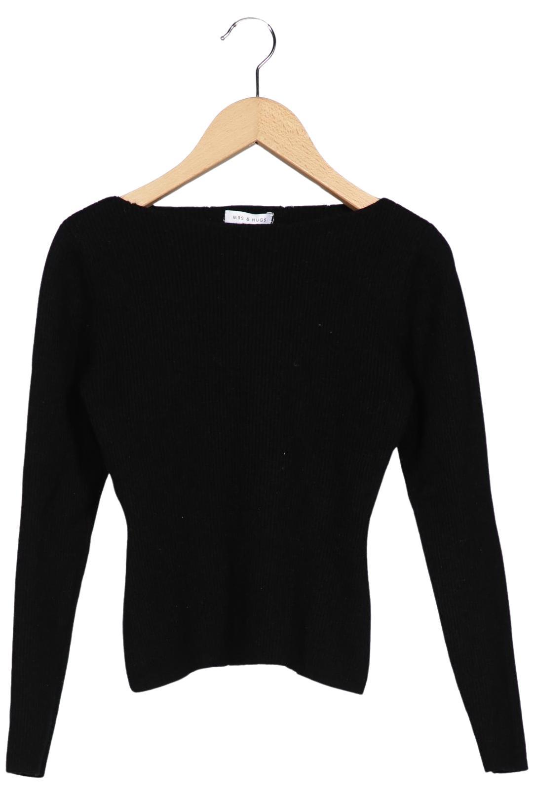 

Mrs Hugs Damen Pullover, schwarz, Gr. 34