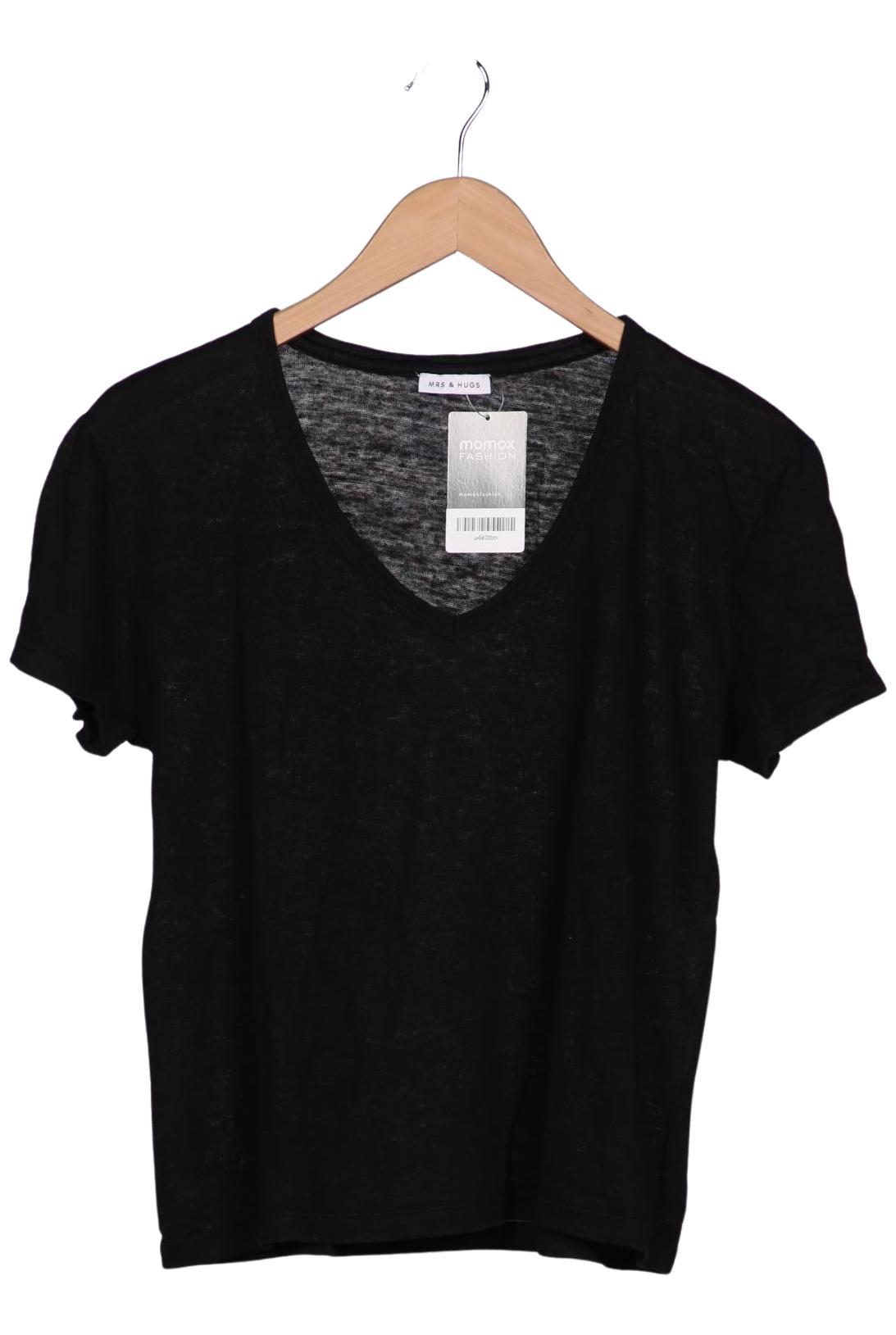 

Mrs Hugs Damen T-Shirt, schwarz, Gr. 42