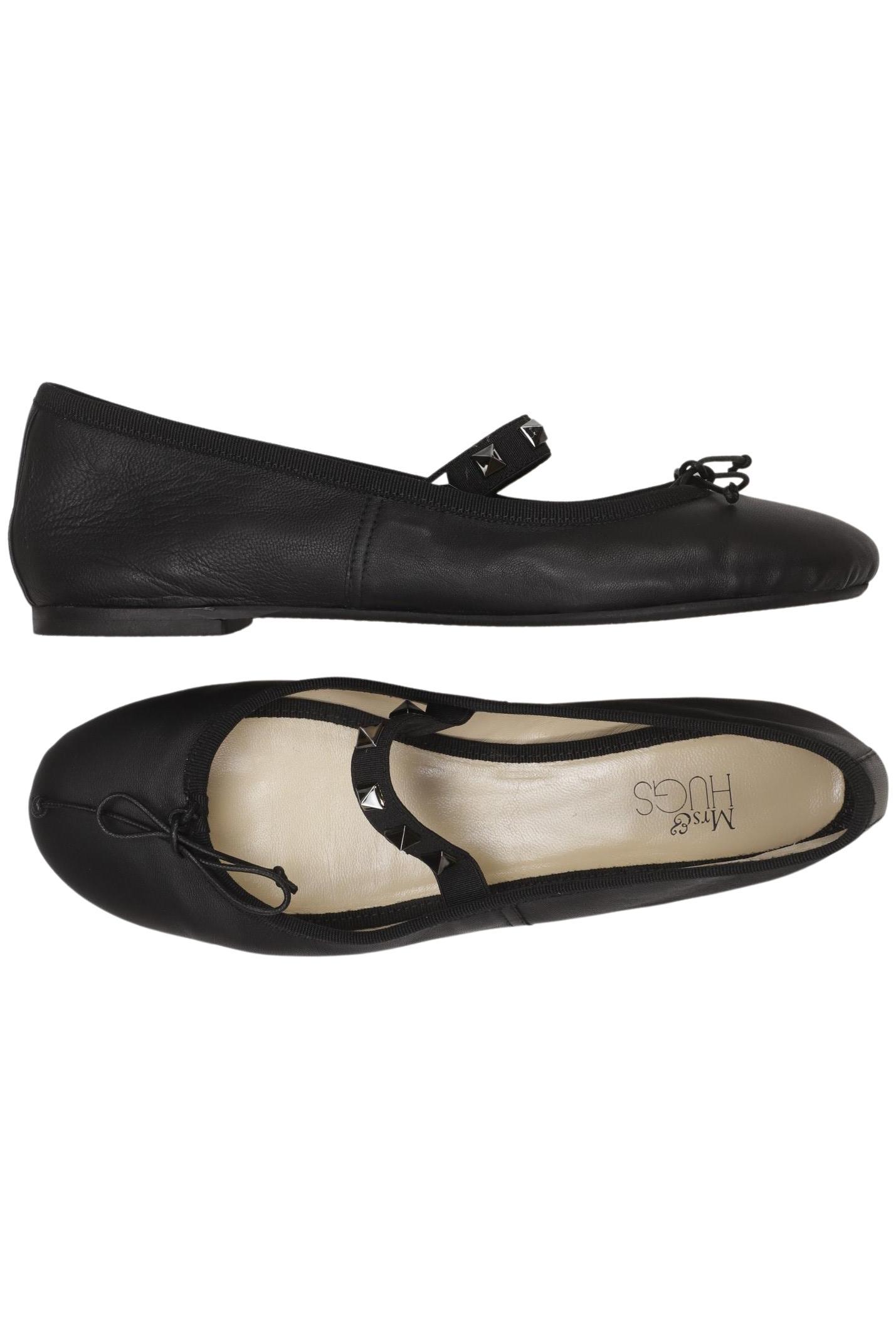 

Mrs Hugs Damen Ballerinas, schwarz, Gr. 38.5