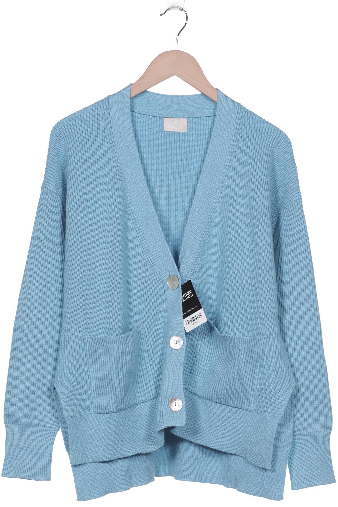 

Mrs Hugs Damen Strickjacke, hellblau, Gr. 38