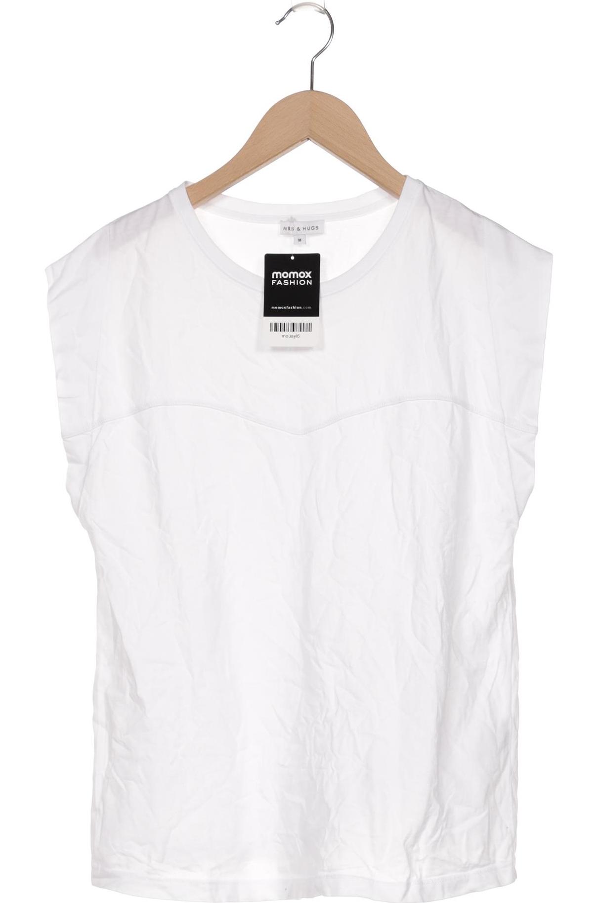 

Mrs Hugs Damen T-Shirt, weiß, Gr. 38
