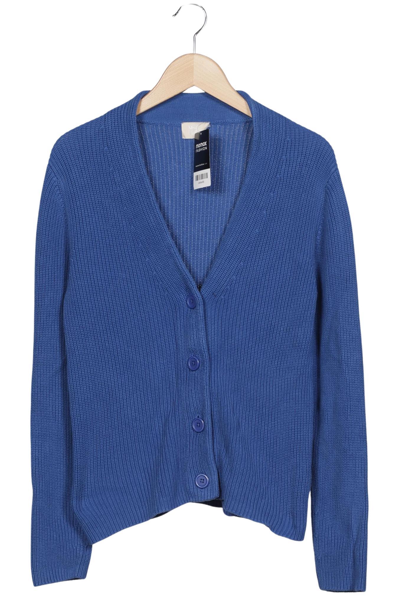 

Mrs Hugs Damen Strickjacke, blau, Gr. 38