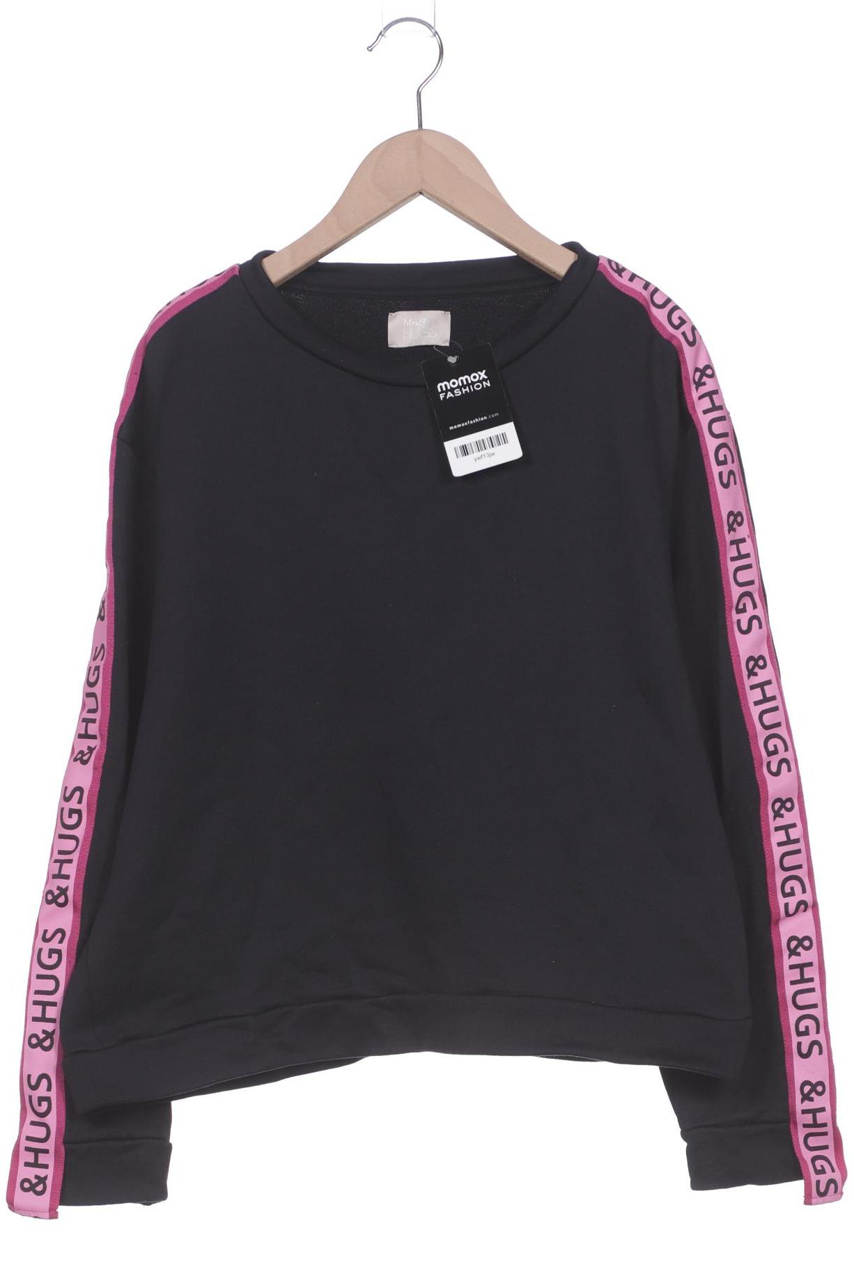 

Mrs Hugs Damen Sweatshirt, schwarz, Gr. 38