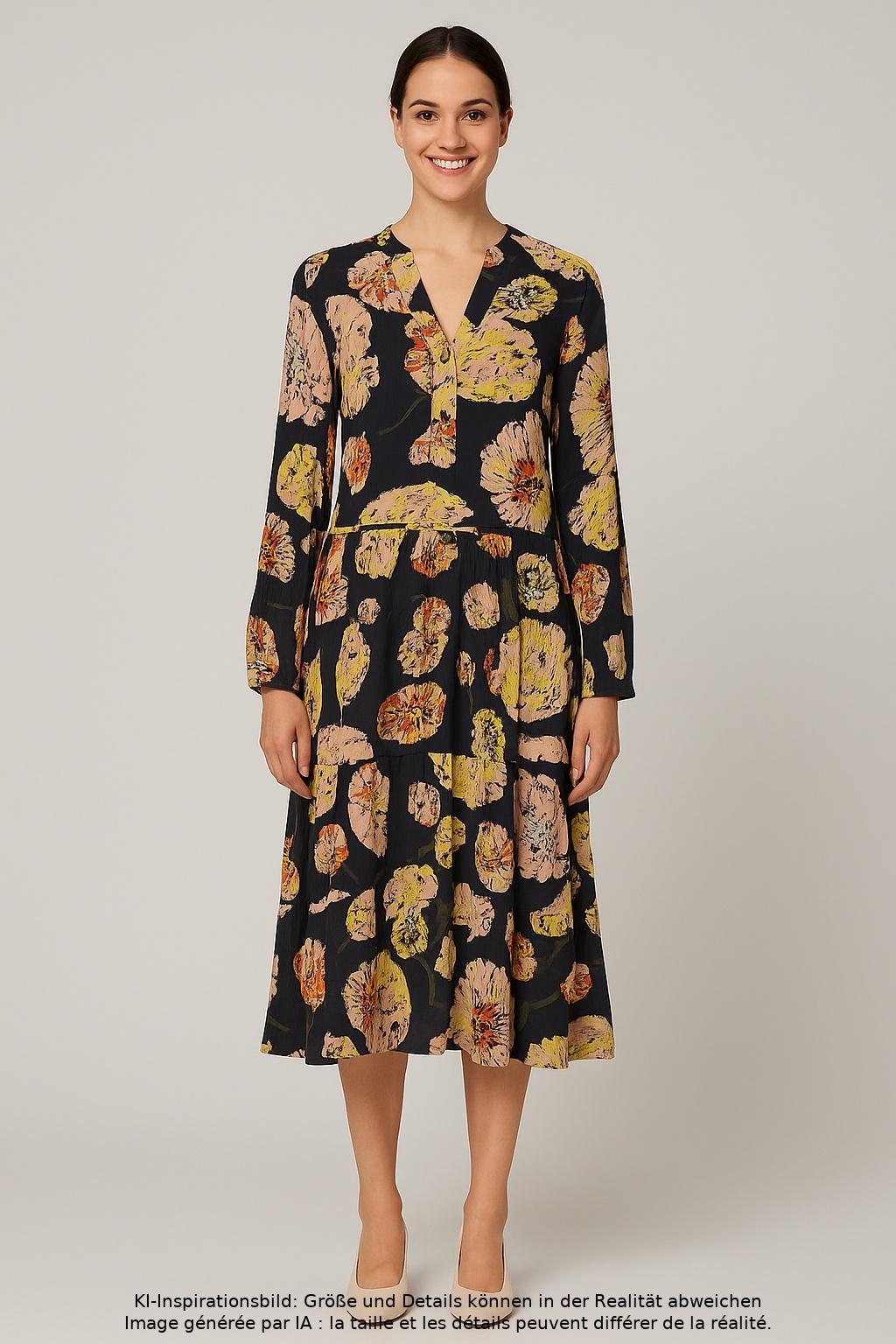 

Msch Copenhagen Damen Kleid, mehrfarbig, Gr. 34