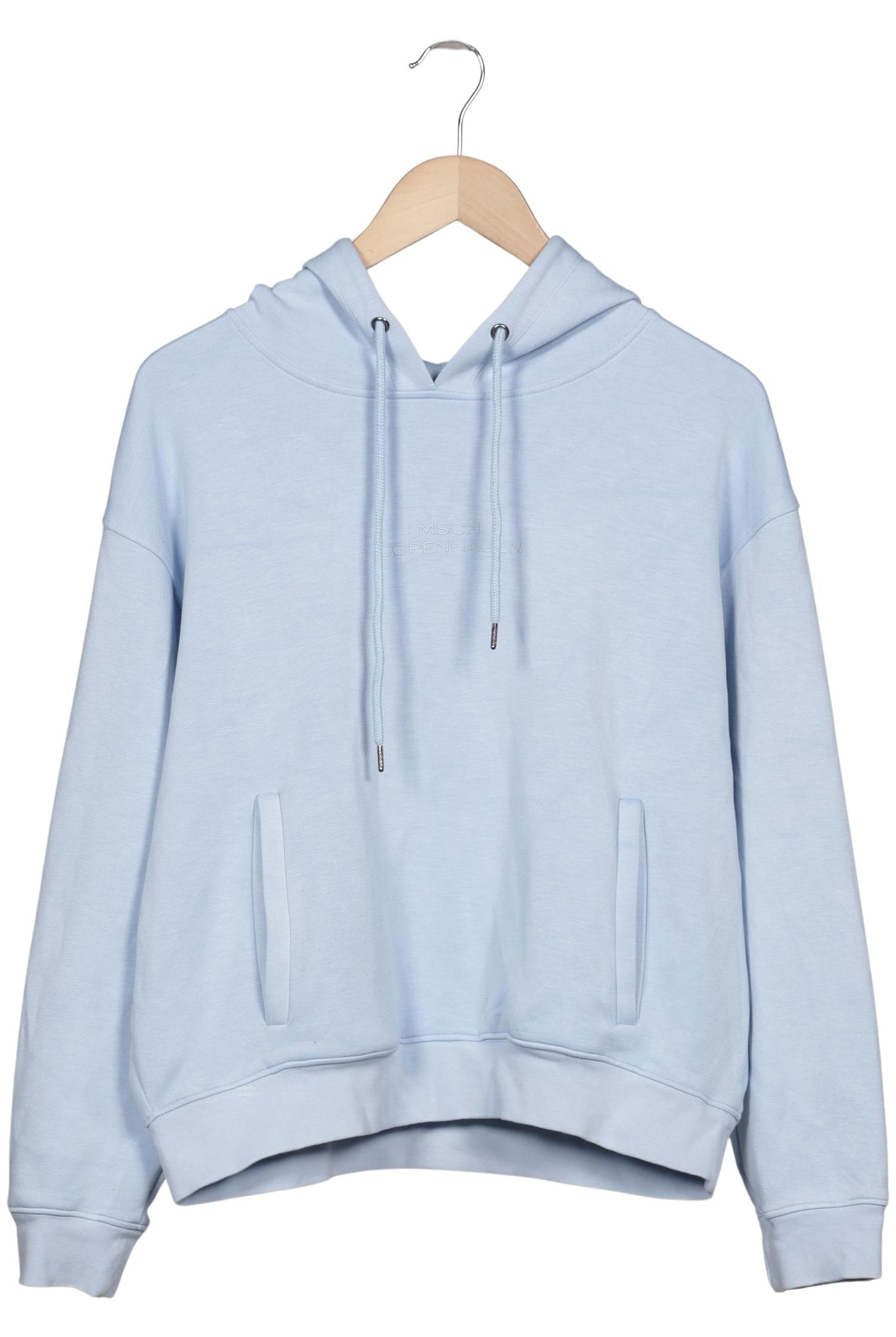 

Msch Copenhagen Damen Kapuzenpullover, hellblau, Gr. 38