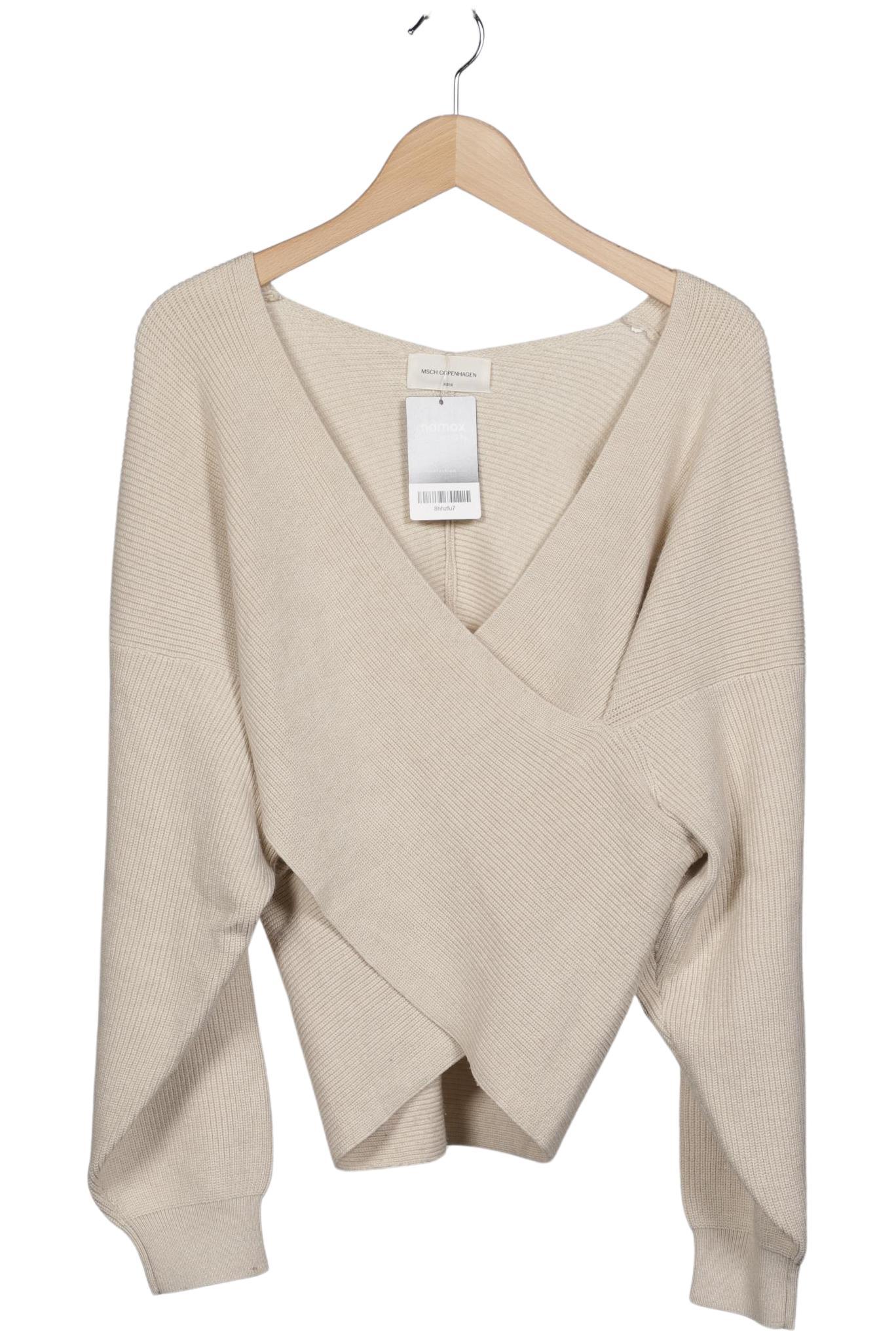 

Msch Copenhagen Damen Pullover, beige, Gr. 34