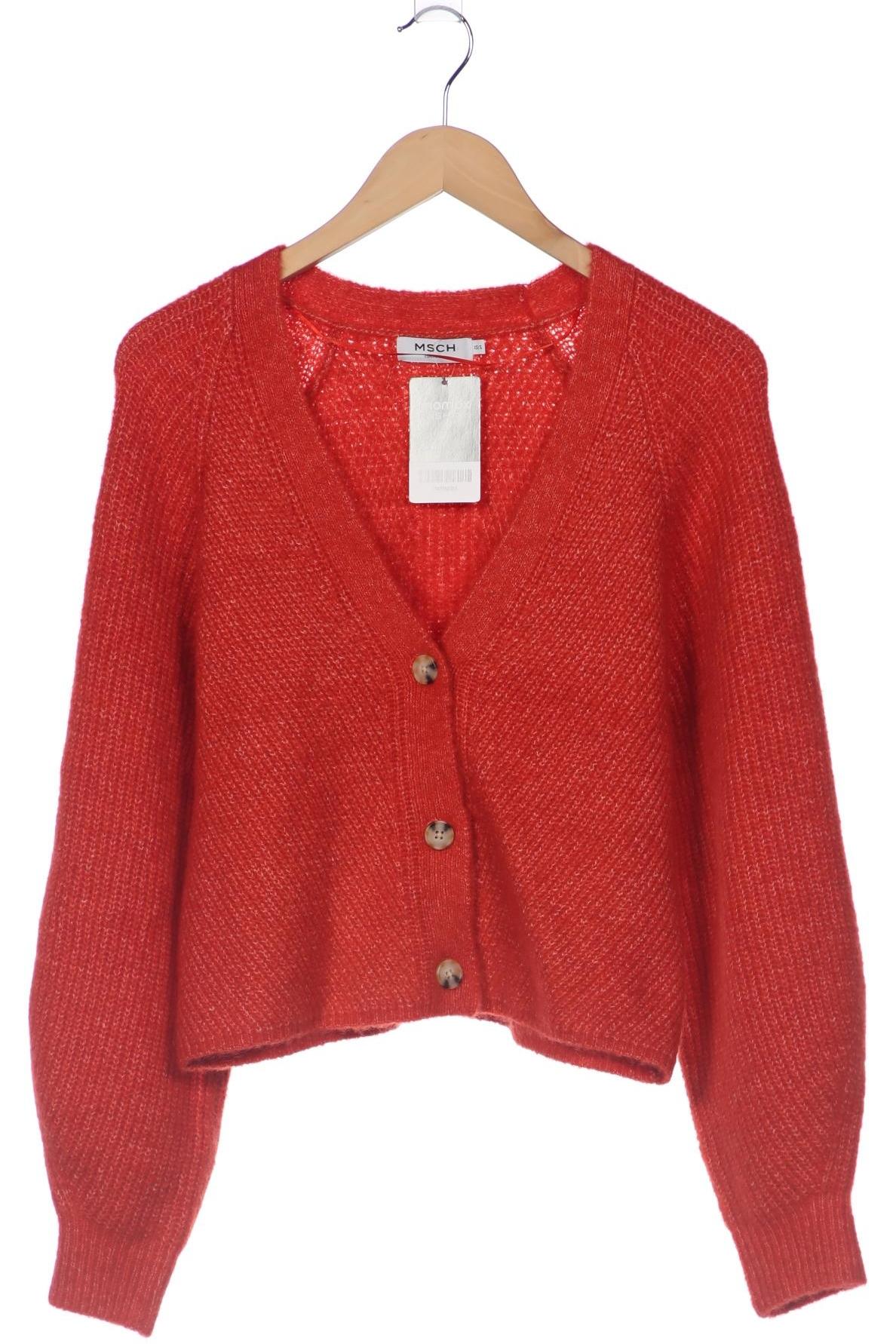 

Msch Copenhagen Damen Strickjacke, rot, Gr. 34