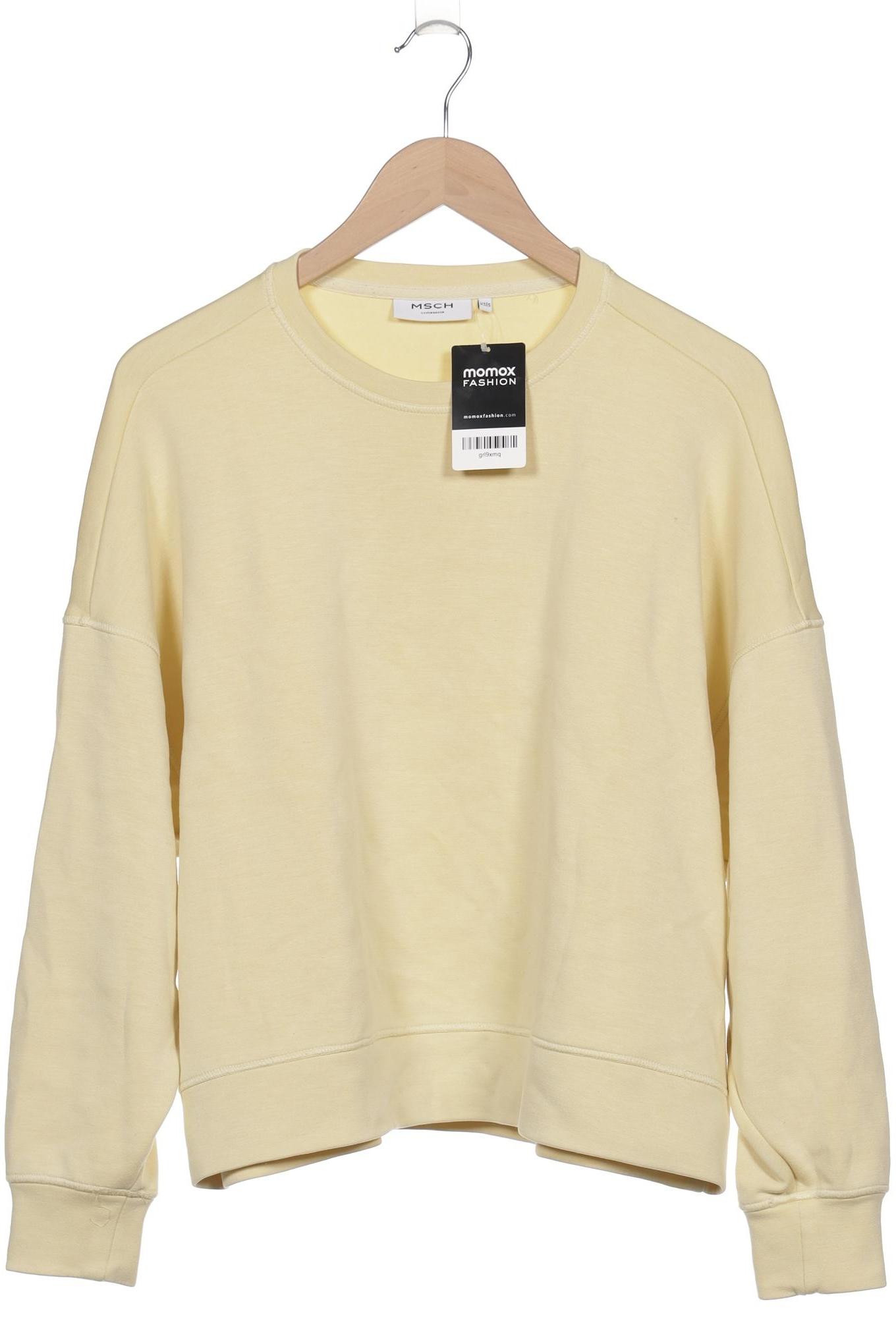 

Msch Copenhagen Damen Sweatshirt, gelb, Gr. 34