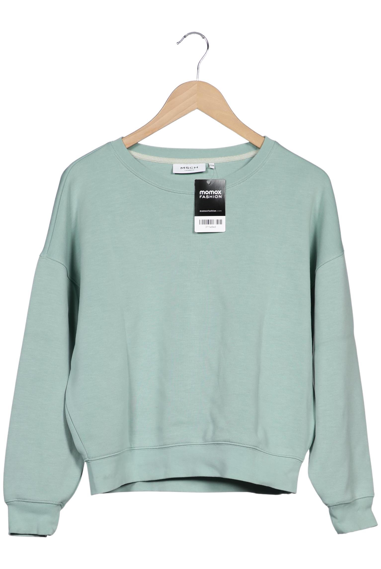 

Msch Copenhagen Damen Sweatshirt, hellgrün, Gr. 36