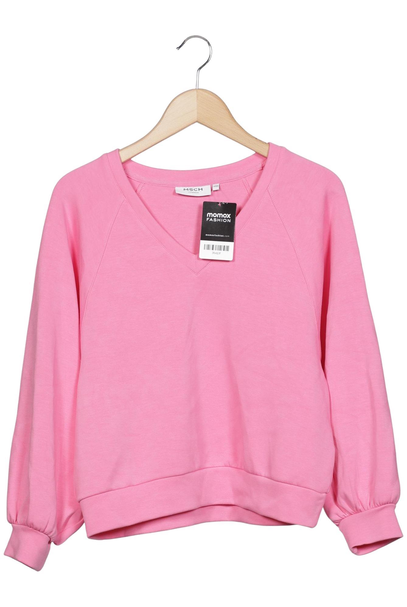 

Msch Copenhagen Damen Sweatshirt, pink, Gr. 34
