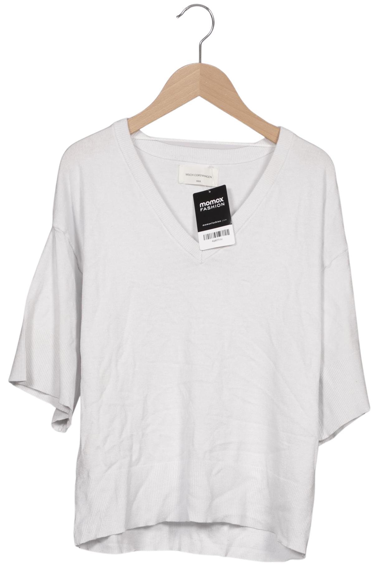 

Msch Copenhagen Damen Pullover, weiß, Gr. 34